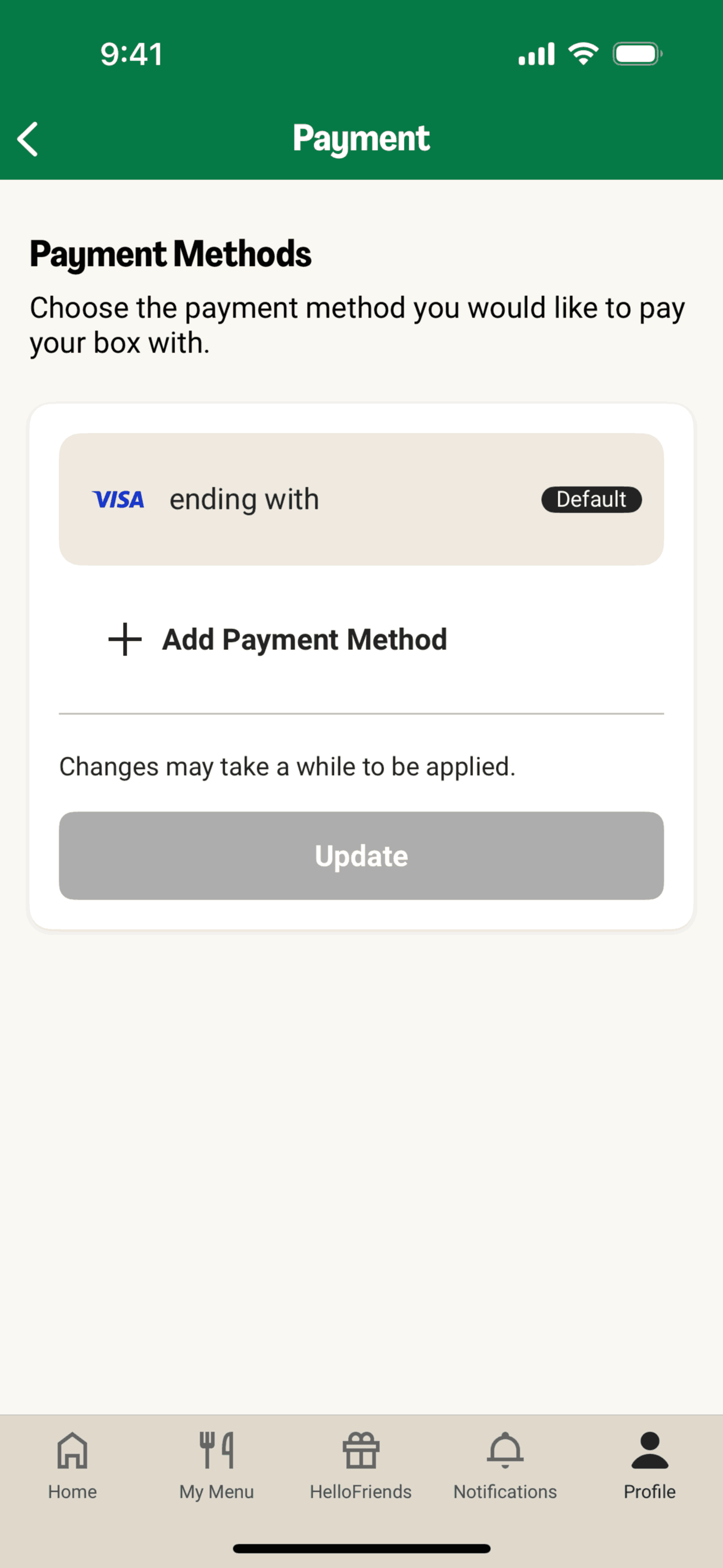 HelloFresh iOS Food & Drink interface screenshot 17