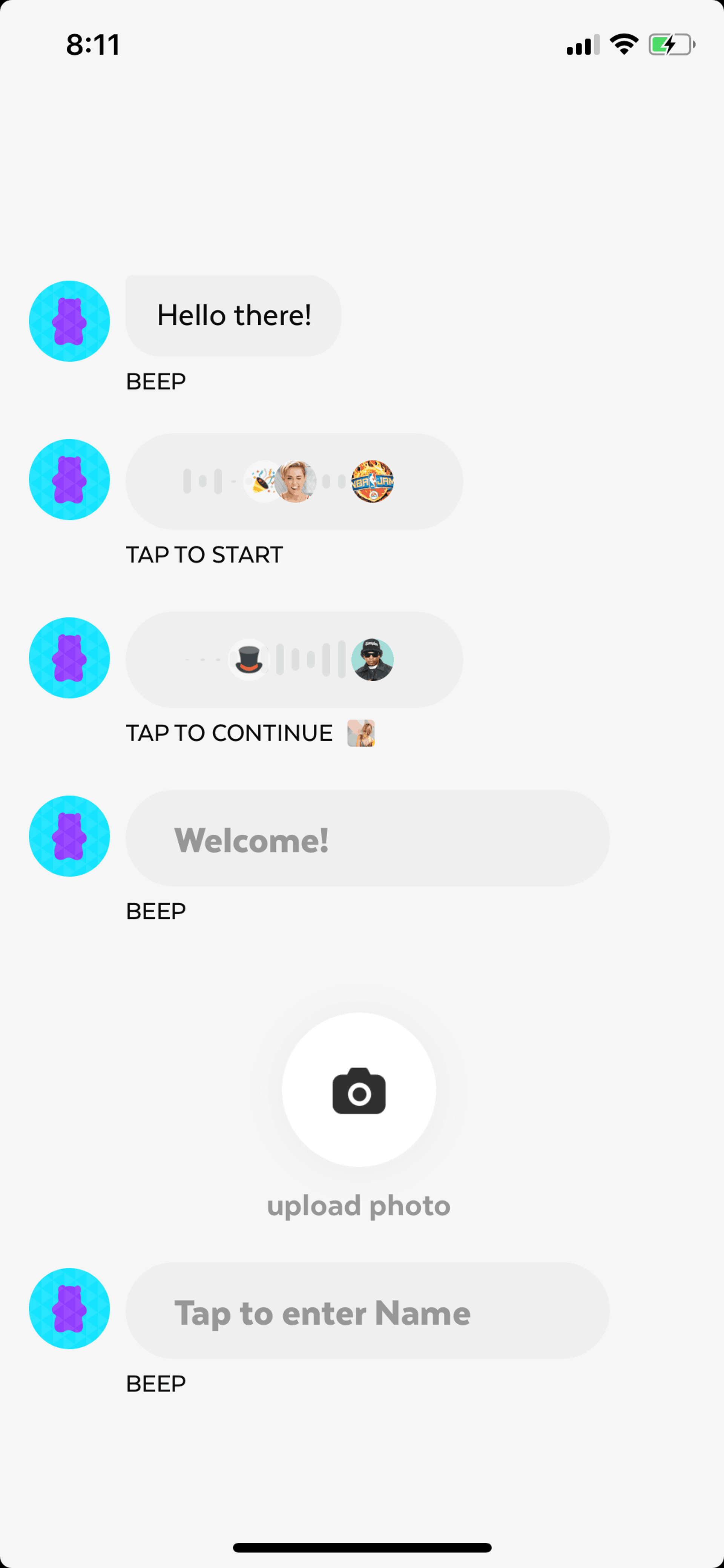 Beep iOS Social Networking interface screenshot 8