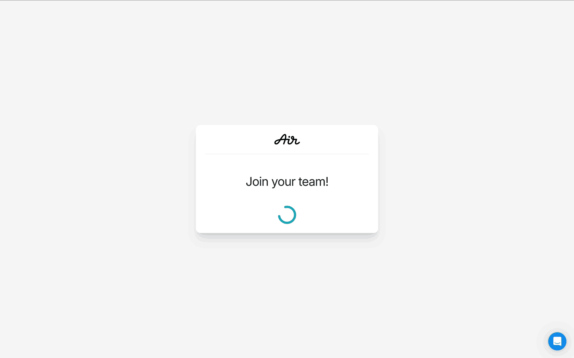 Air Web Collaboration interface screenshot 1