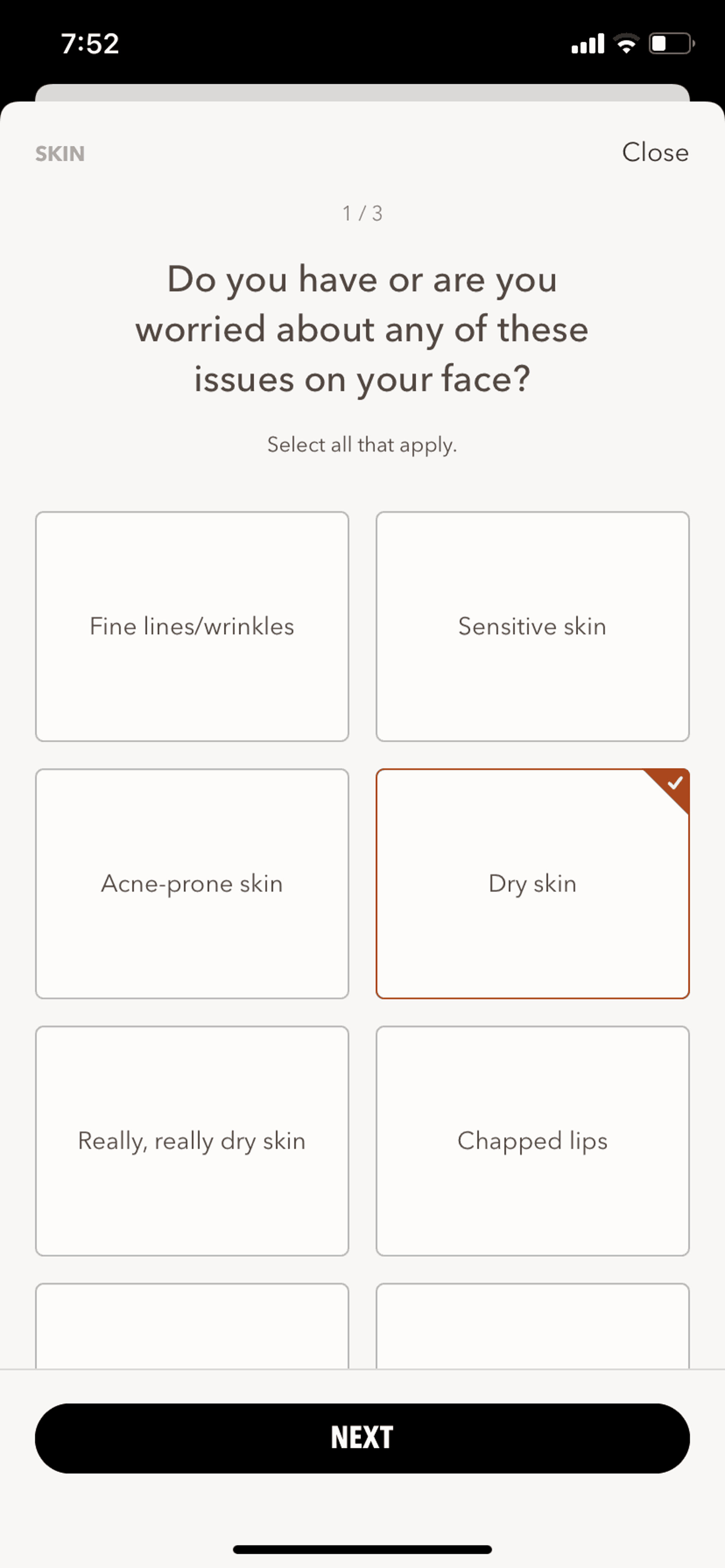 Dollar Shave Club iOS Shopping interface screenshot 24
