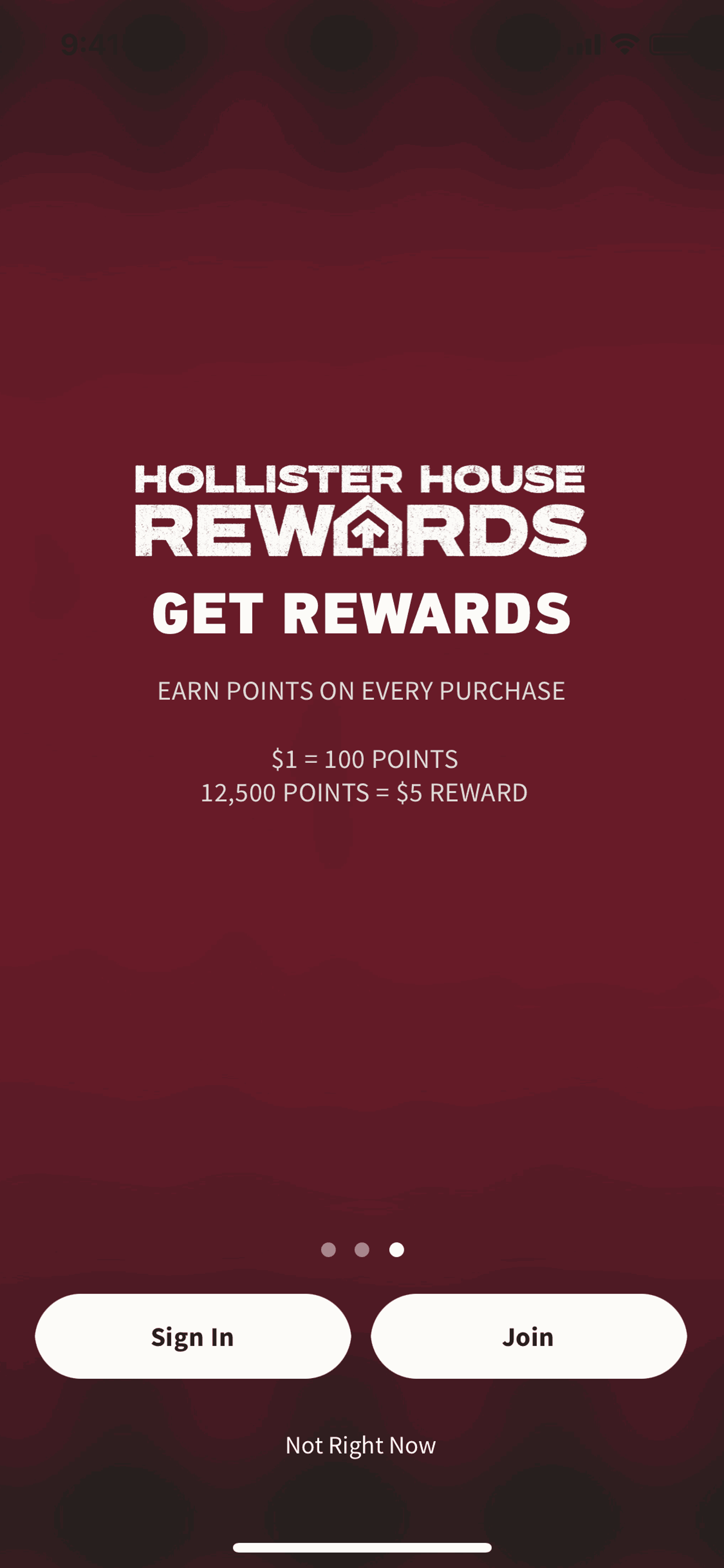 Hollister Co. iOS Shopping interface screenshot 4