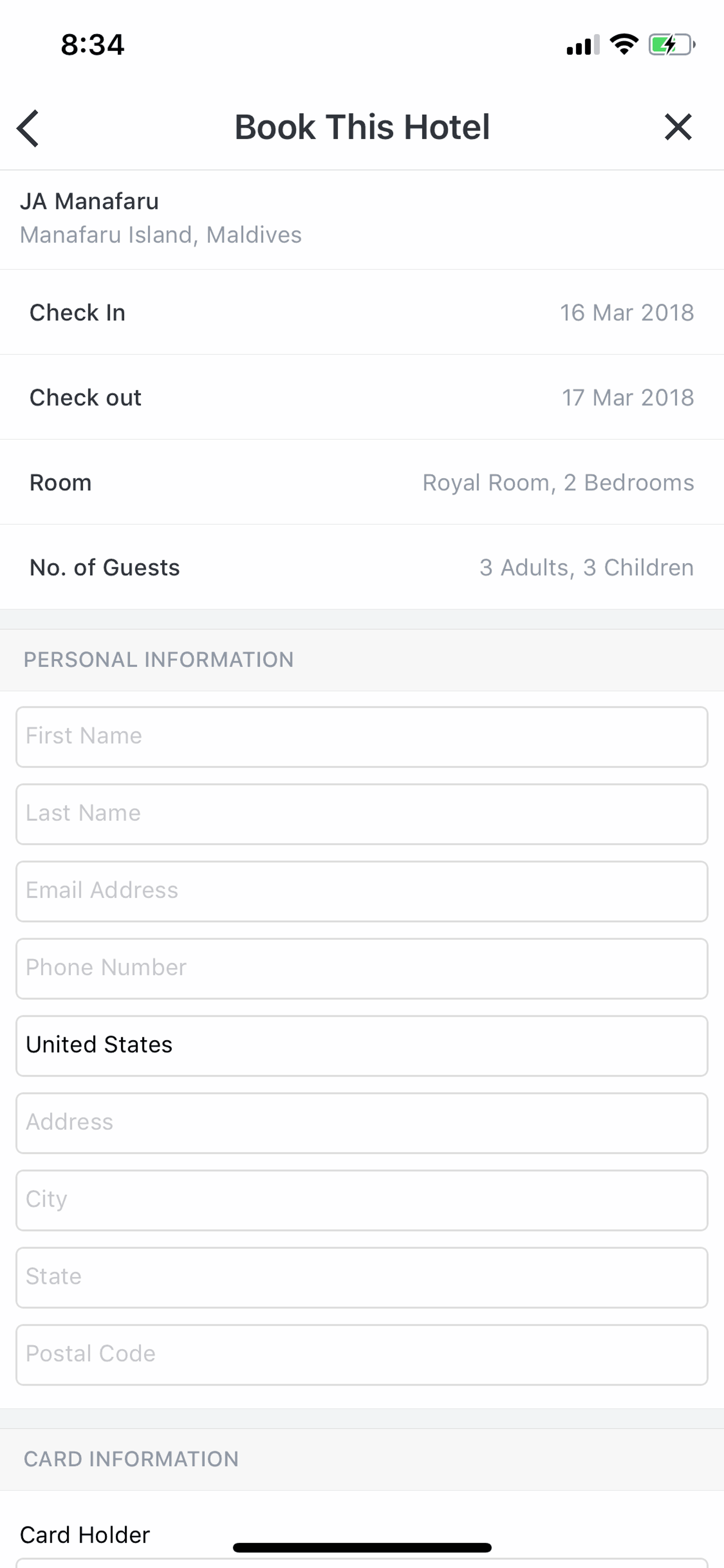 Fancy iOS Shopping interface screenshot 15