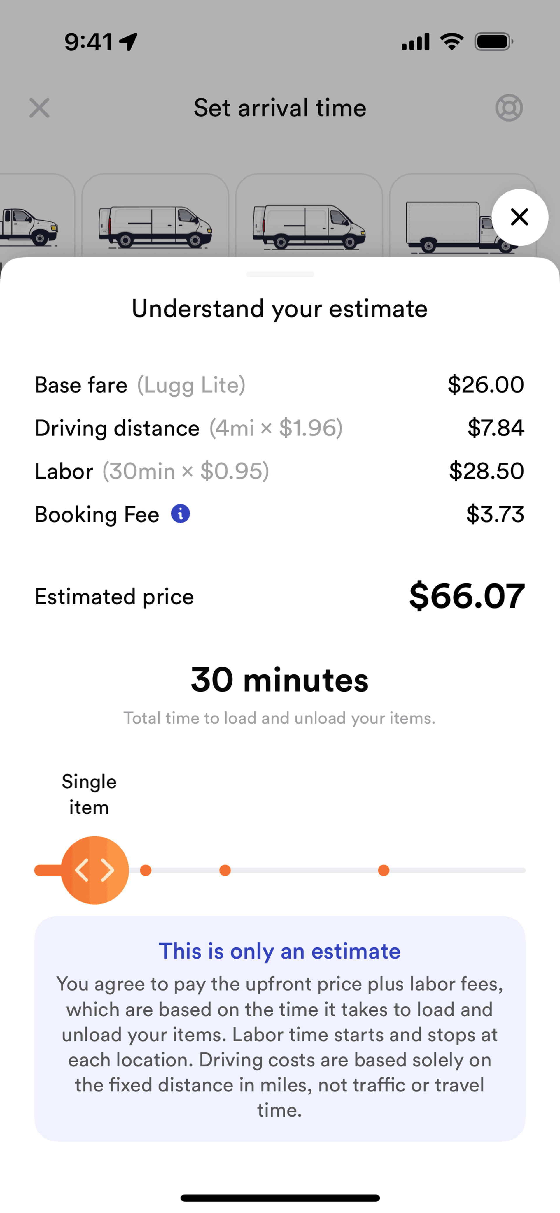 Lugg iOS Lifestyle interface screenshot 7