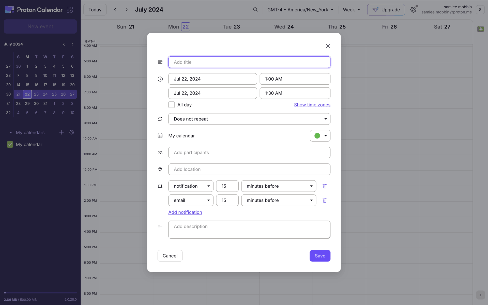 Proton Web Utilities interface screenshot 8