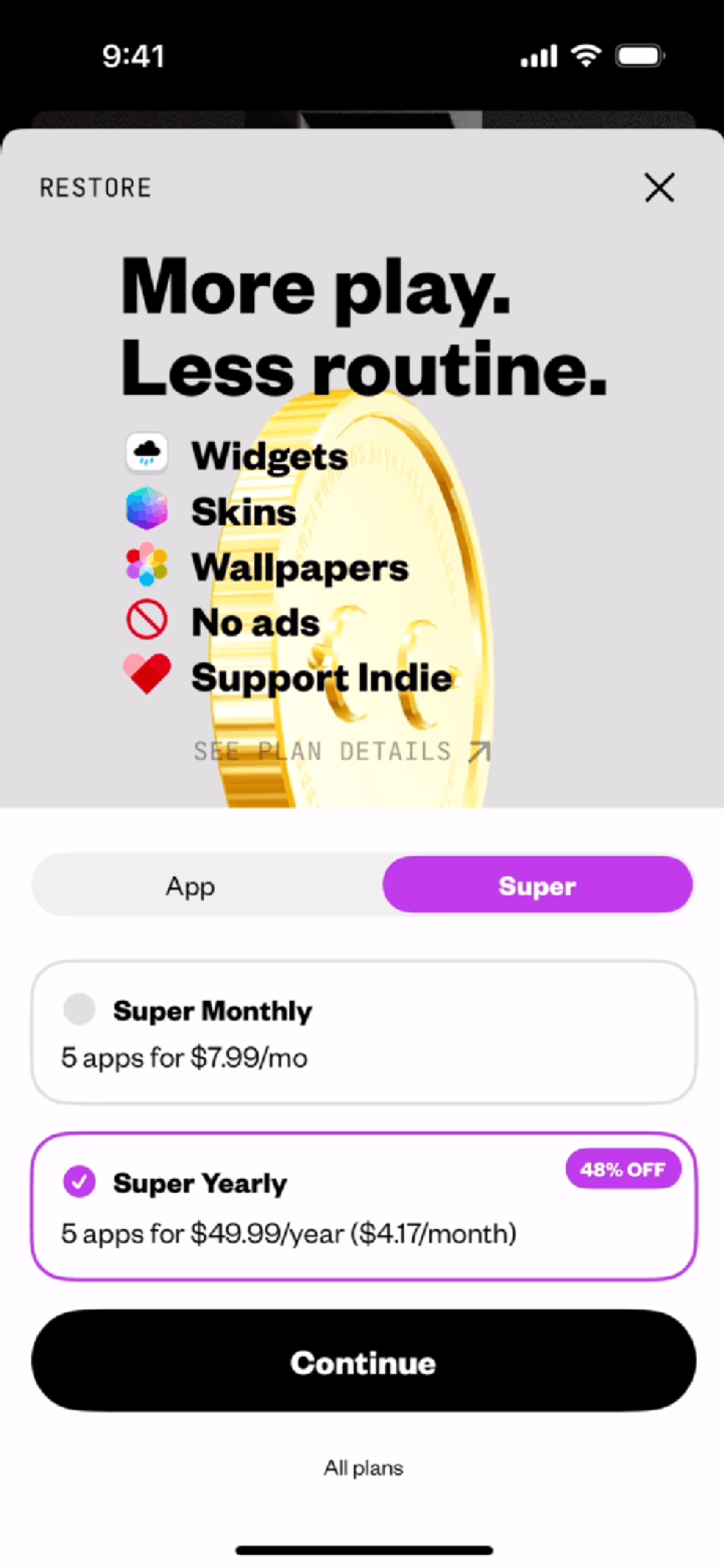 (Not Boring) Calculator iOS Utilities interface screenshot 11