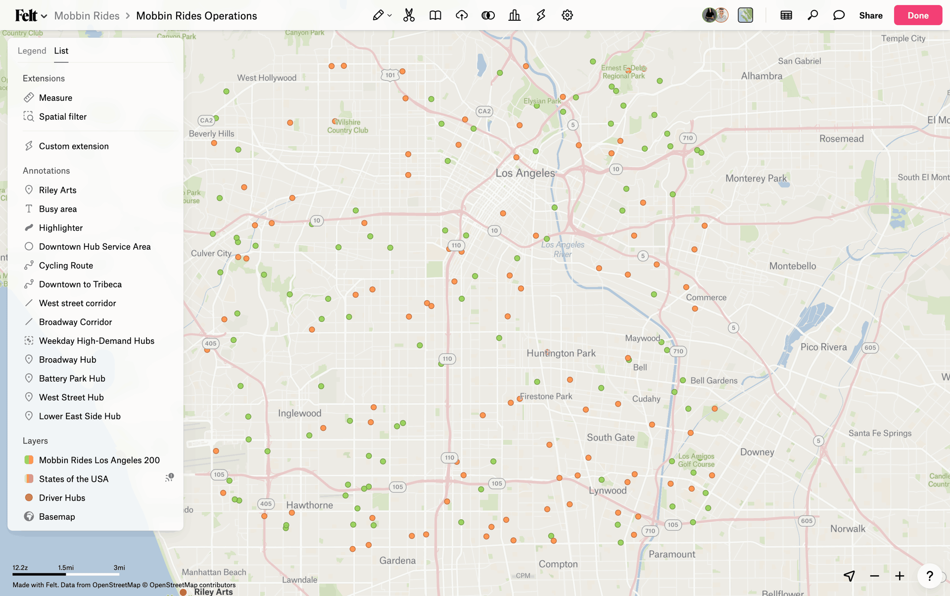 Felt Web mapping interface screenshot 6