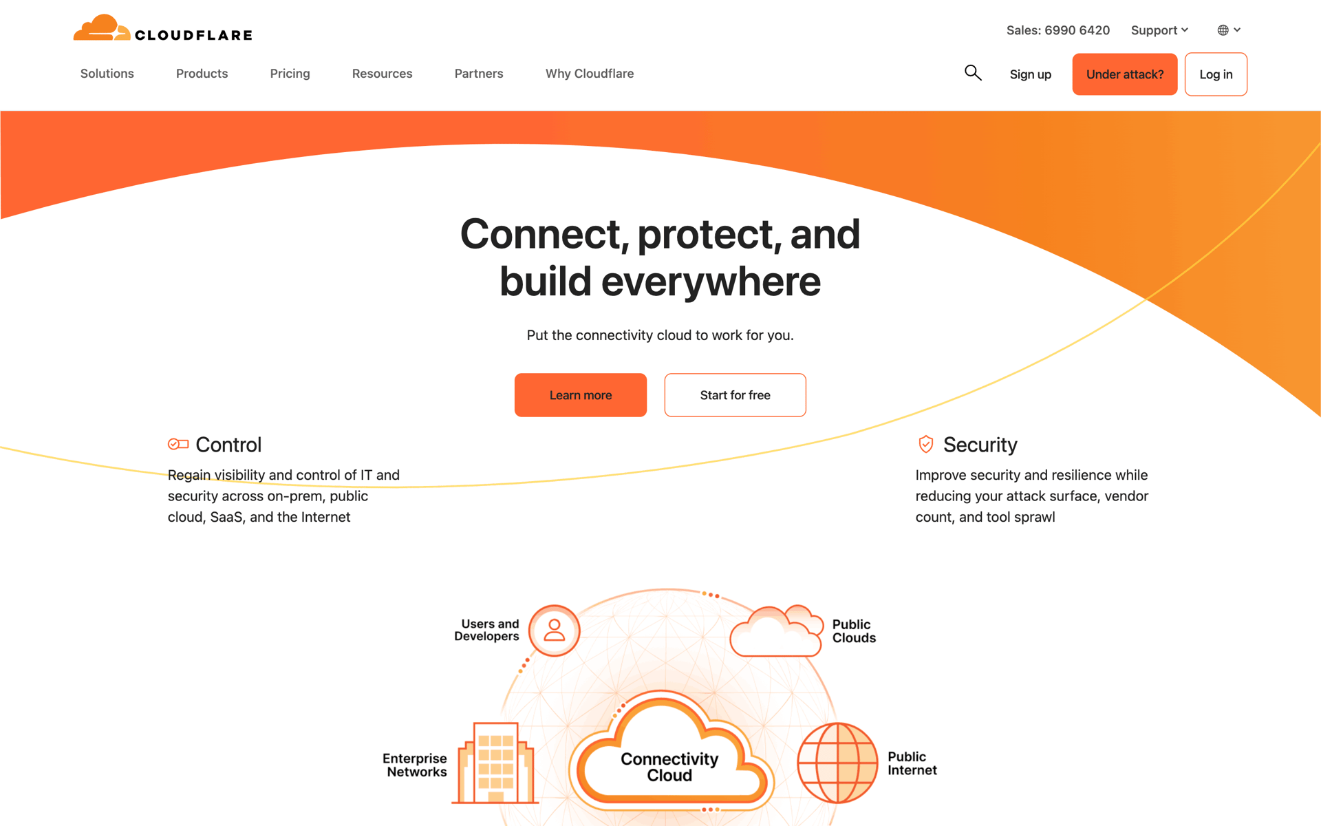 Cloudflare Web Developer Tools interface screenshot 1