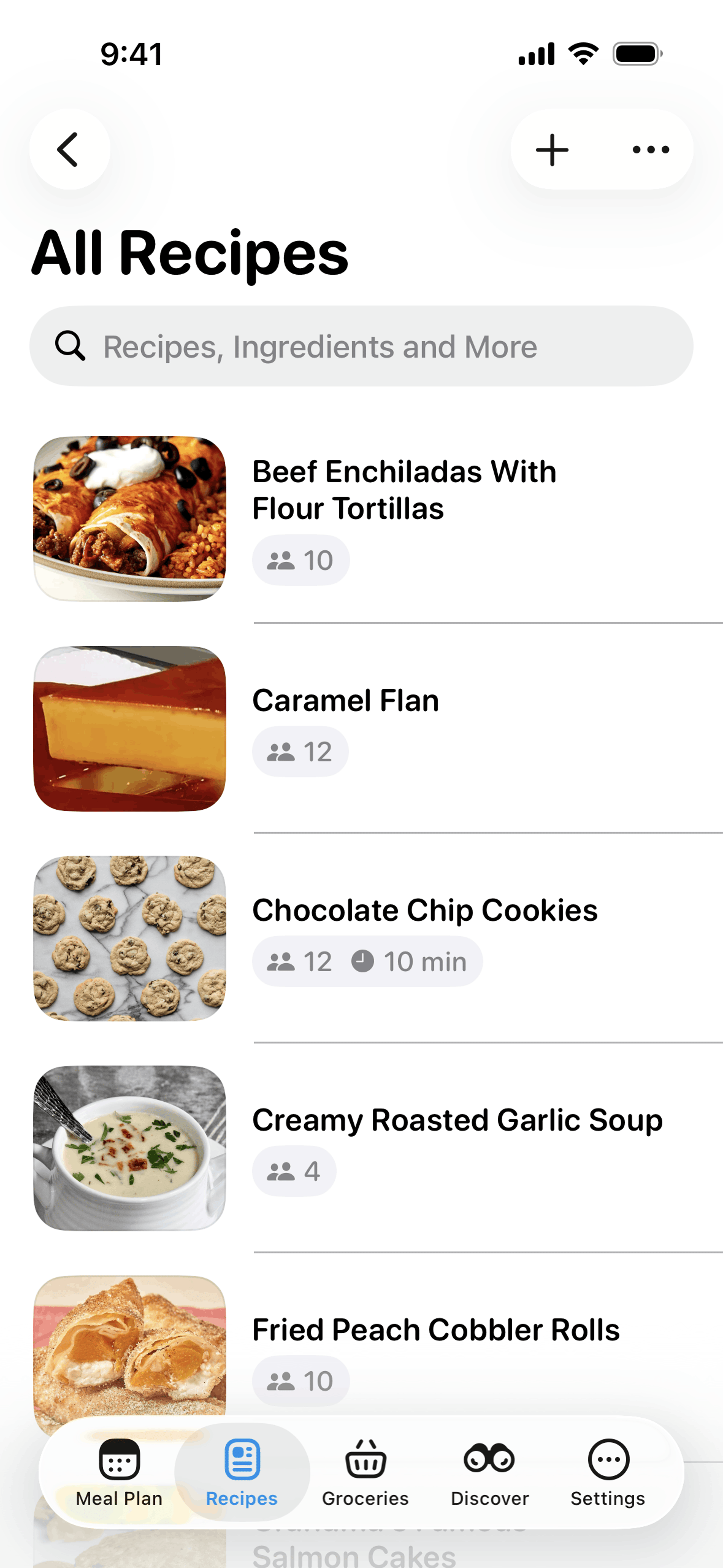 Crouton iOS Food & Drink interface screenshot 16