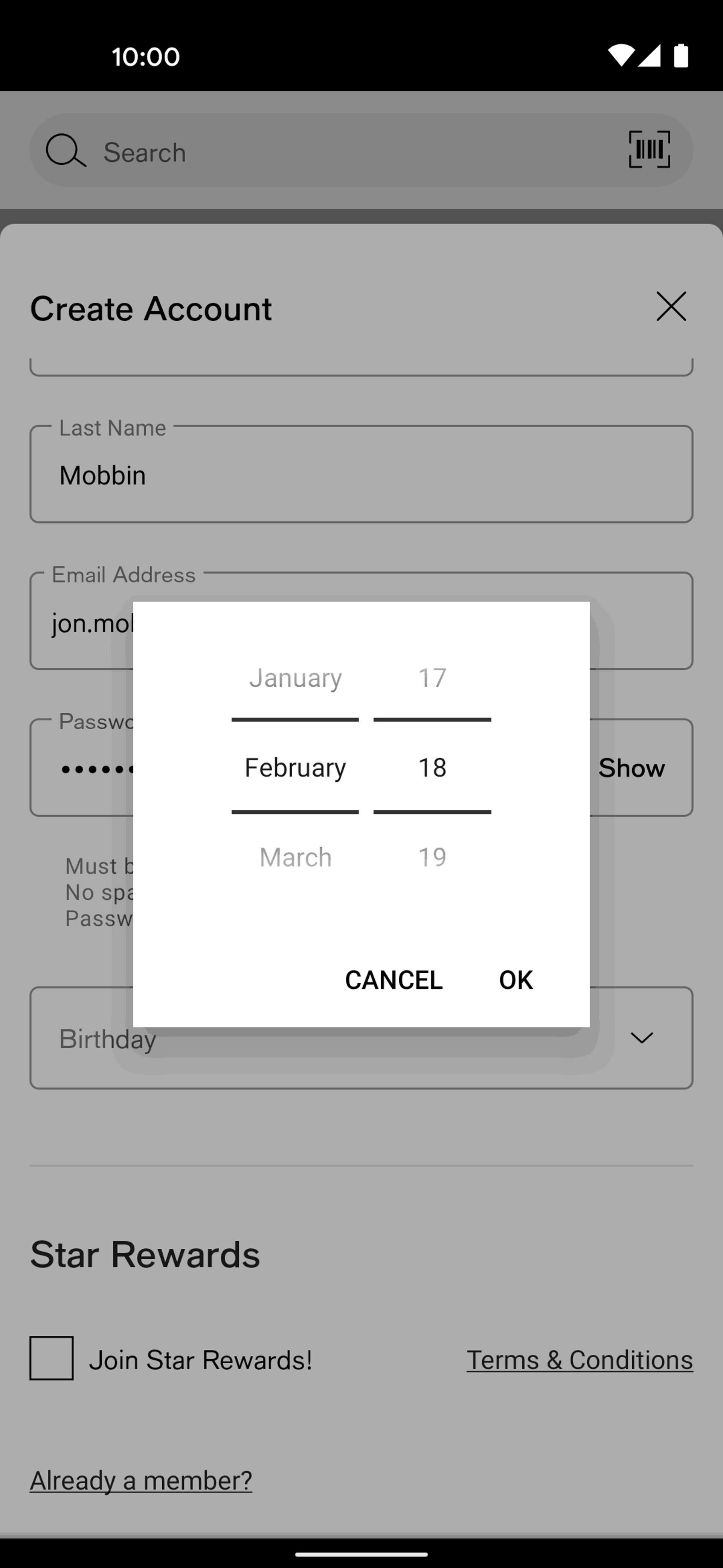 Macy's Android Shopping interface screenshot 10