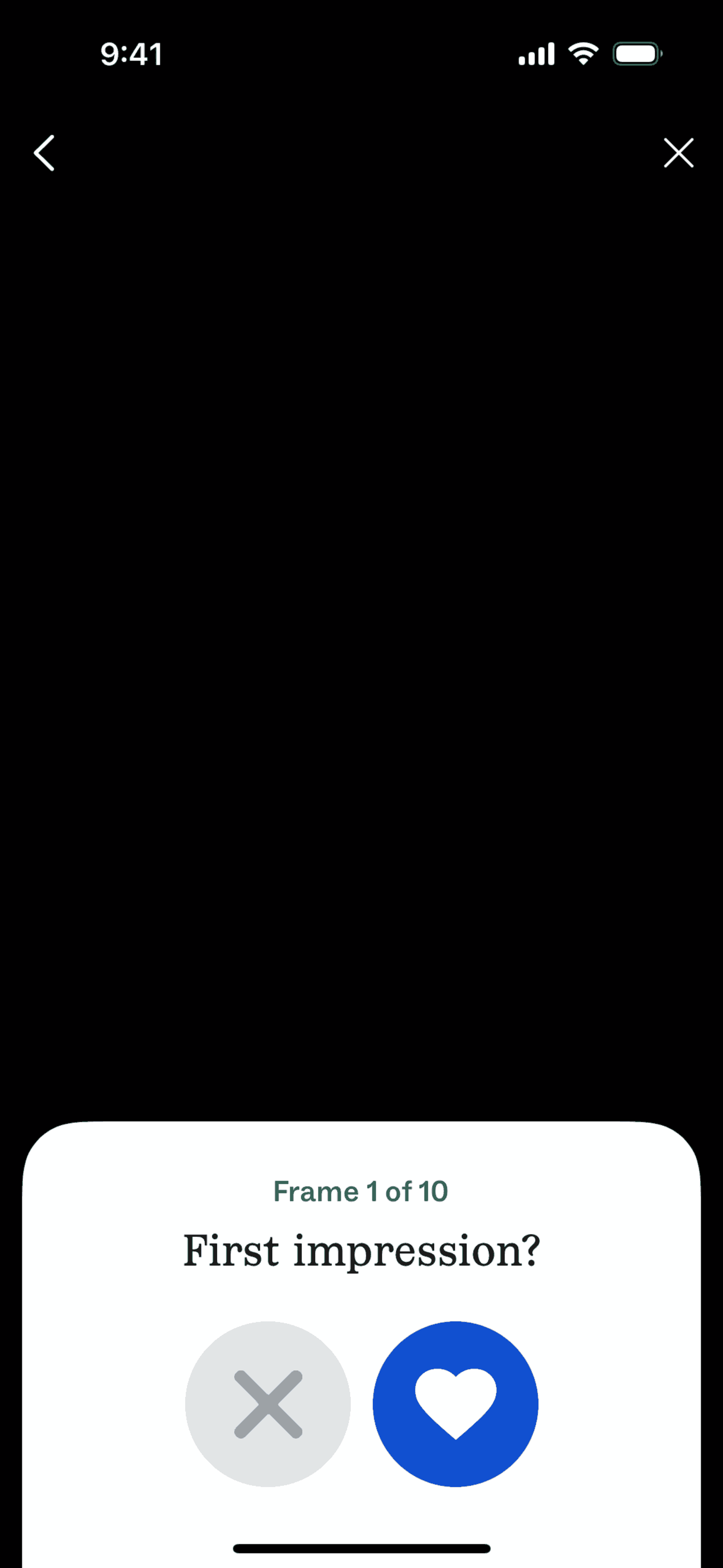 Warby Parker iOS Shopping interface screenshot 23