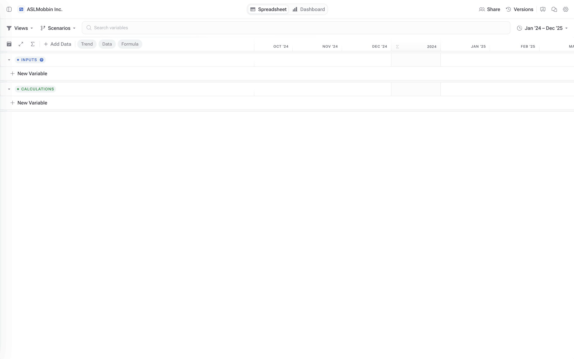 Causal Web Productivity interface screenshot 17