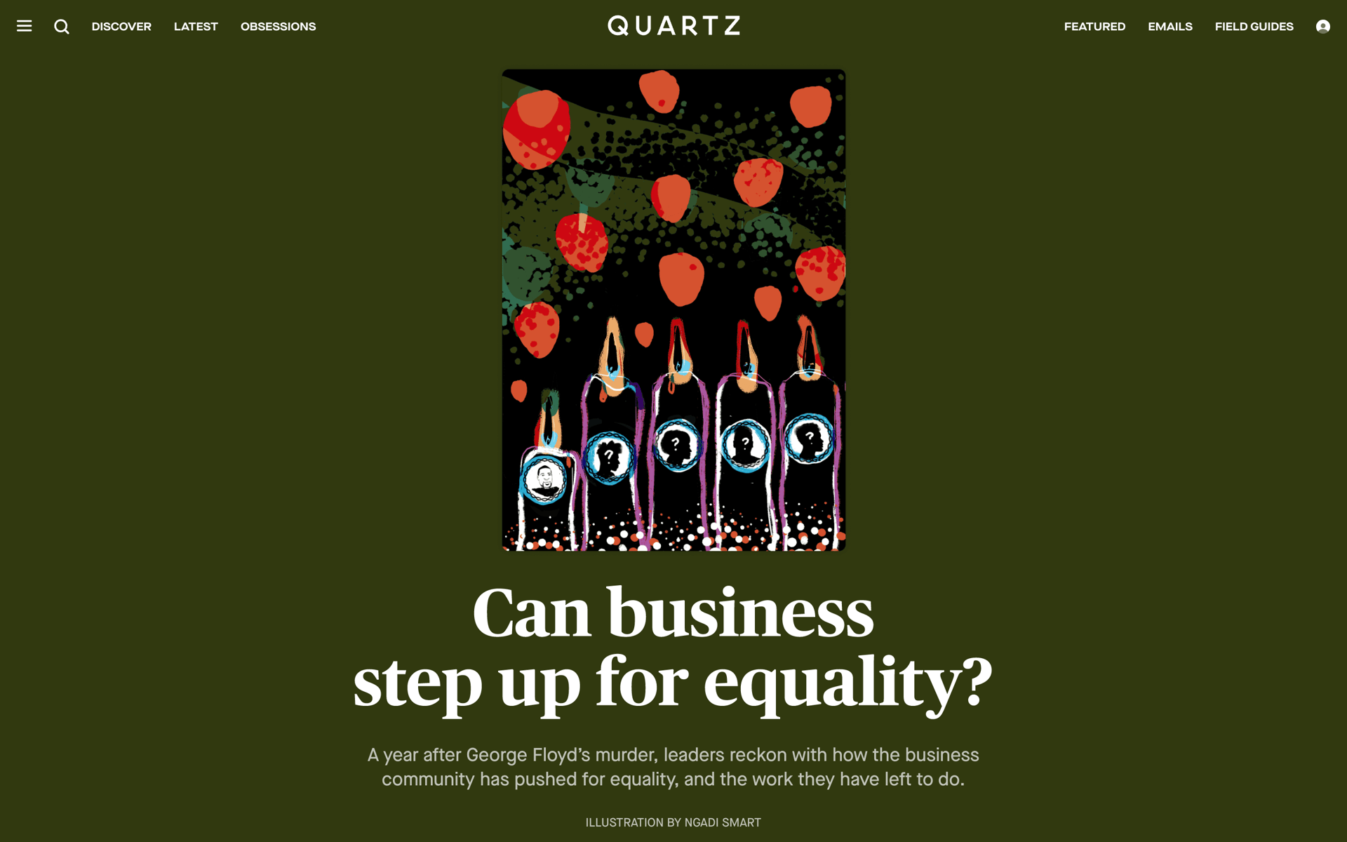 Quartz Web News interface screenshot 16