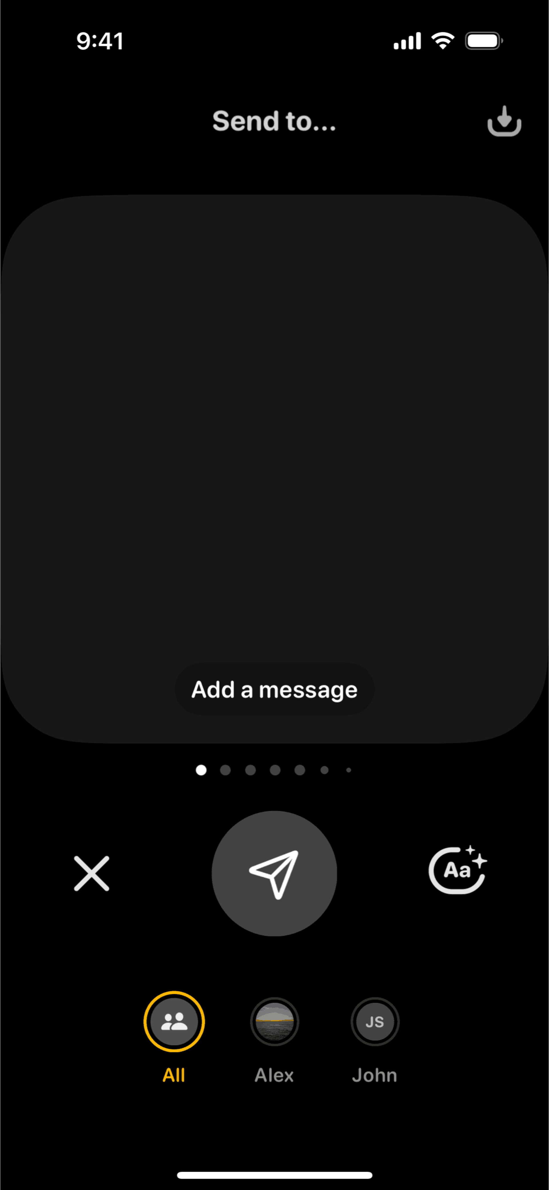 Locket iOS Photo & Video interface screenshot 22