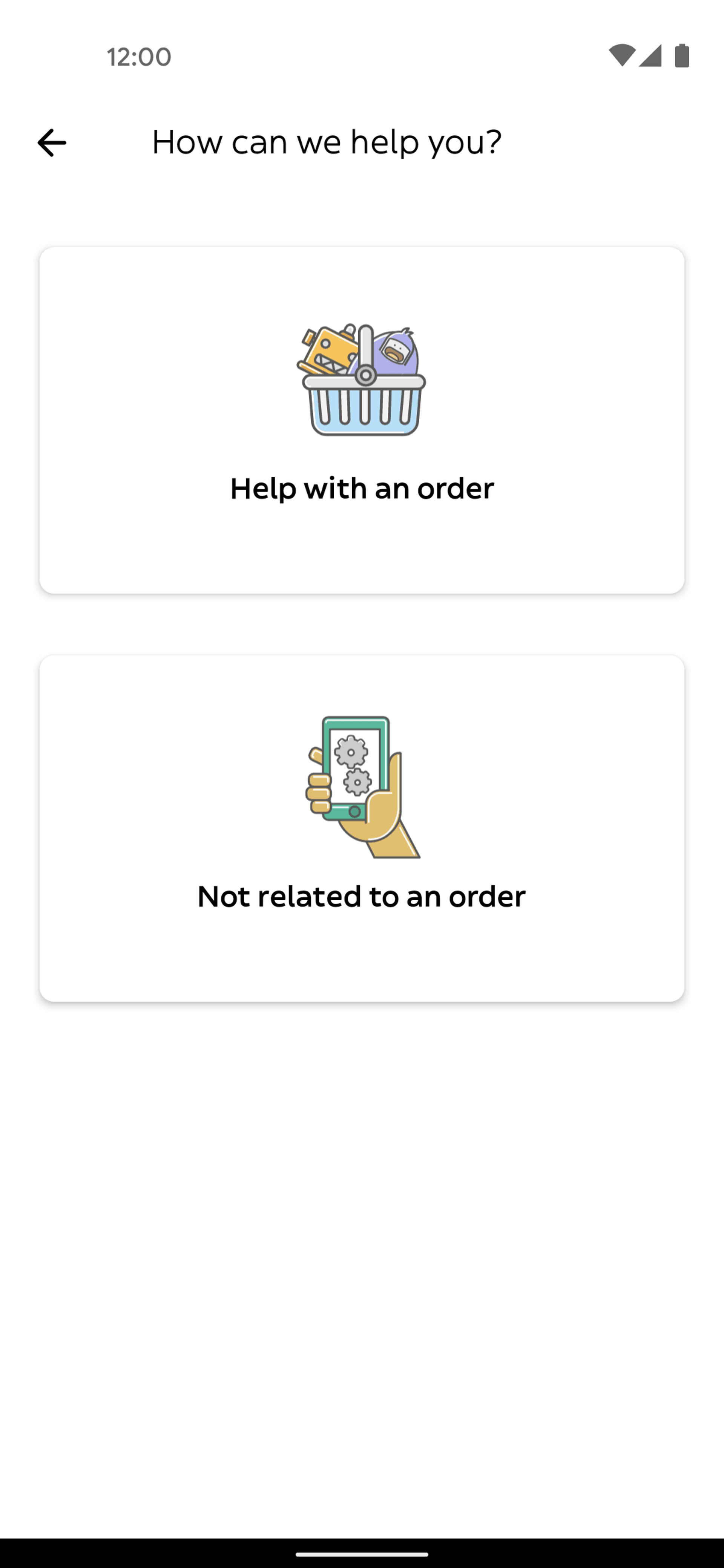 Glovo Android Lifestyle interface screenshot 10