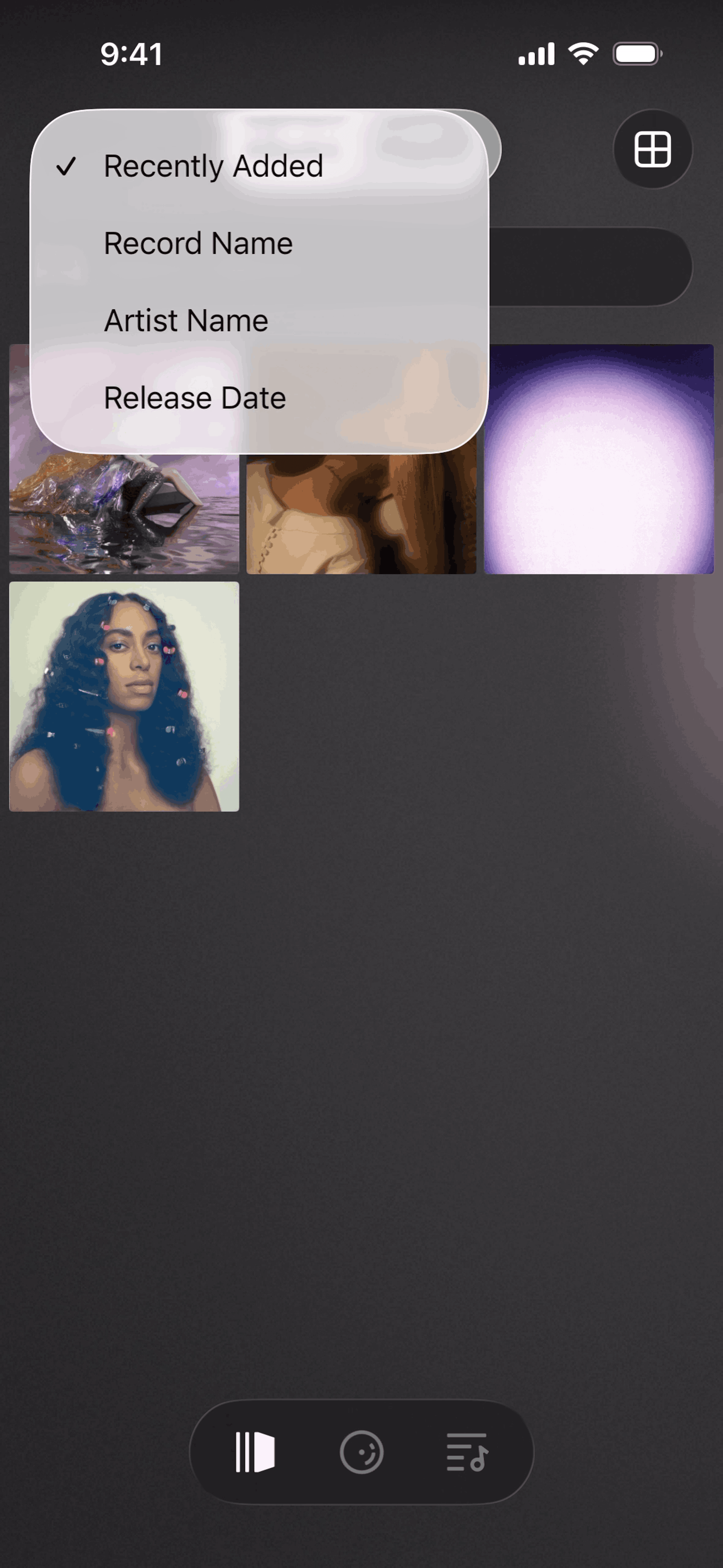 MD Vinyl iOS Music & Audio interface screenshot 10