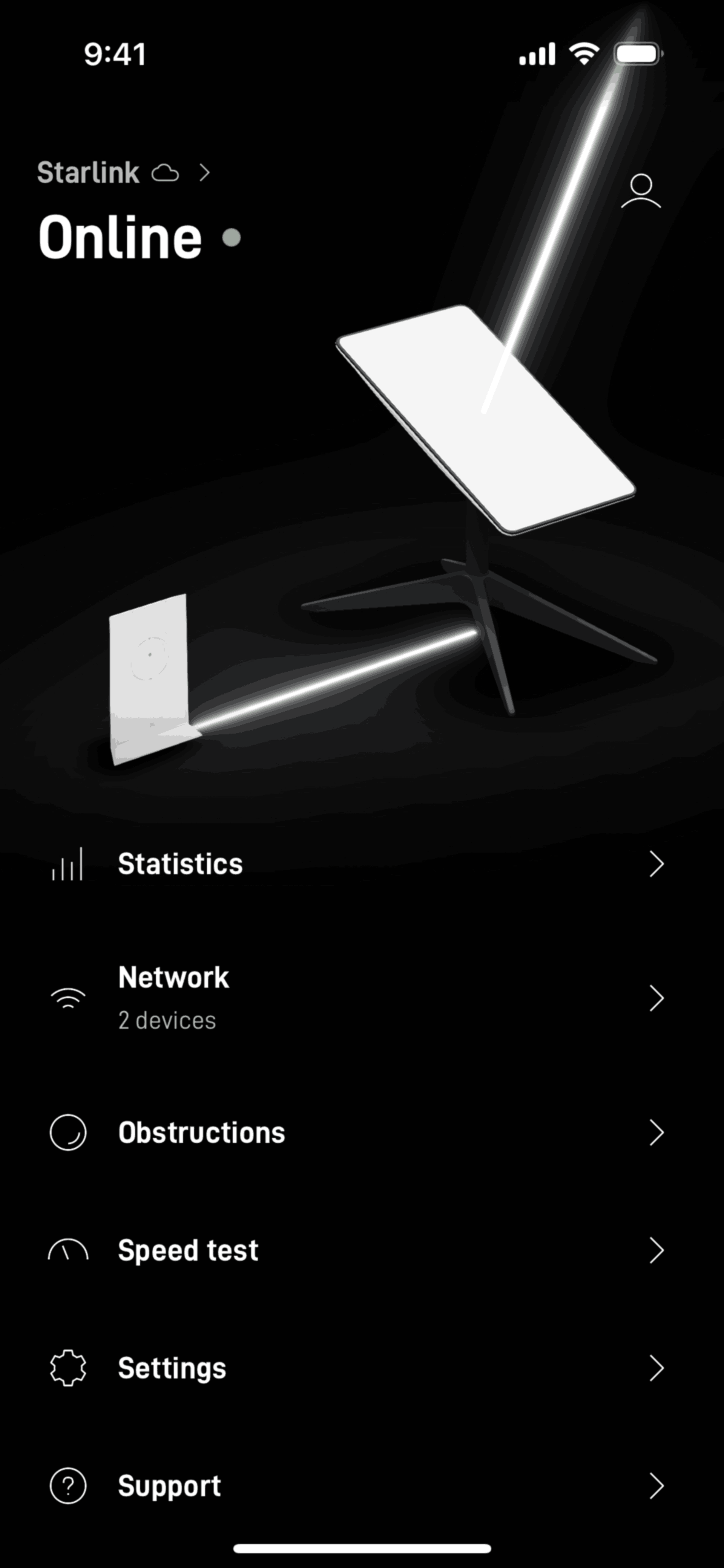 Starlink iOS Utilities interface screenshot 7
