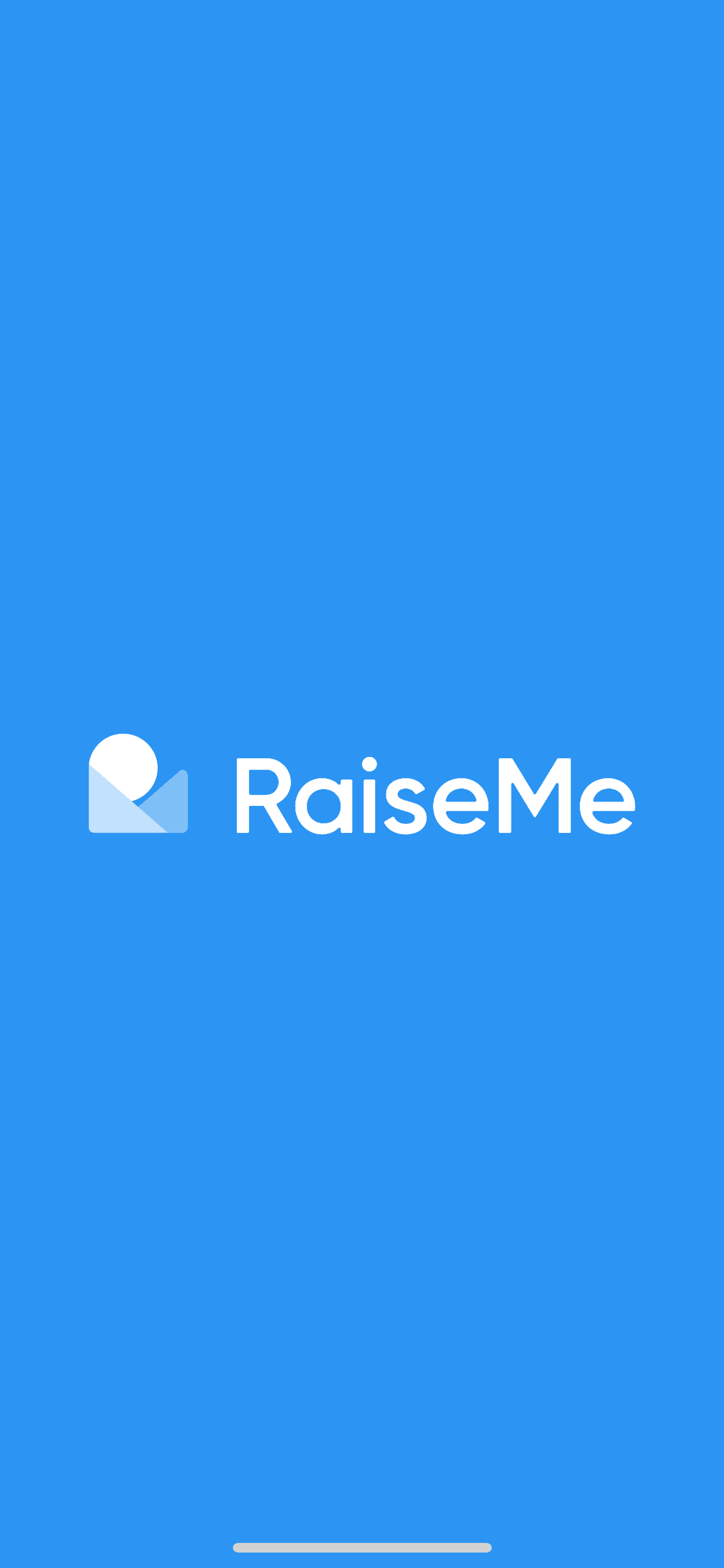 RaiseMe iOS Education interface screenshot 1