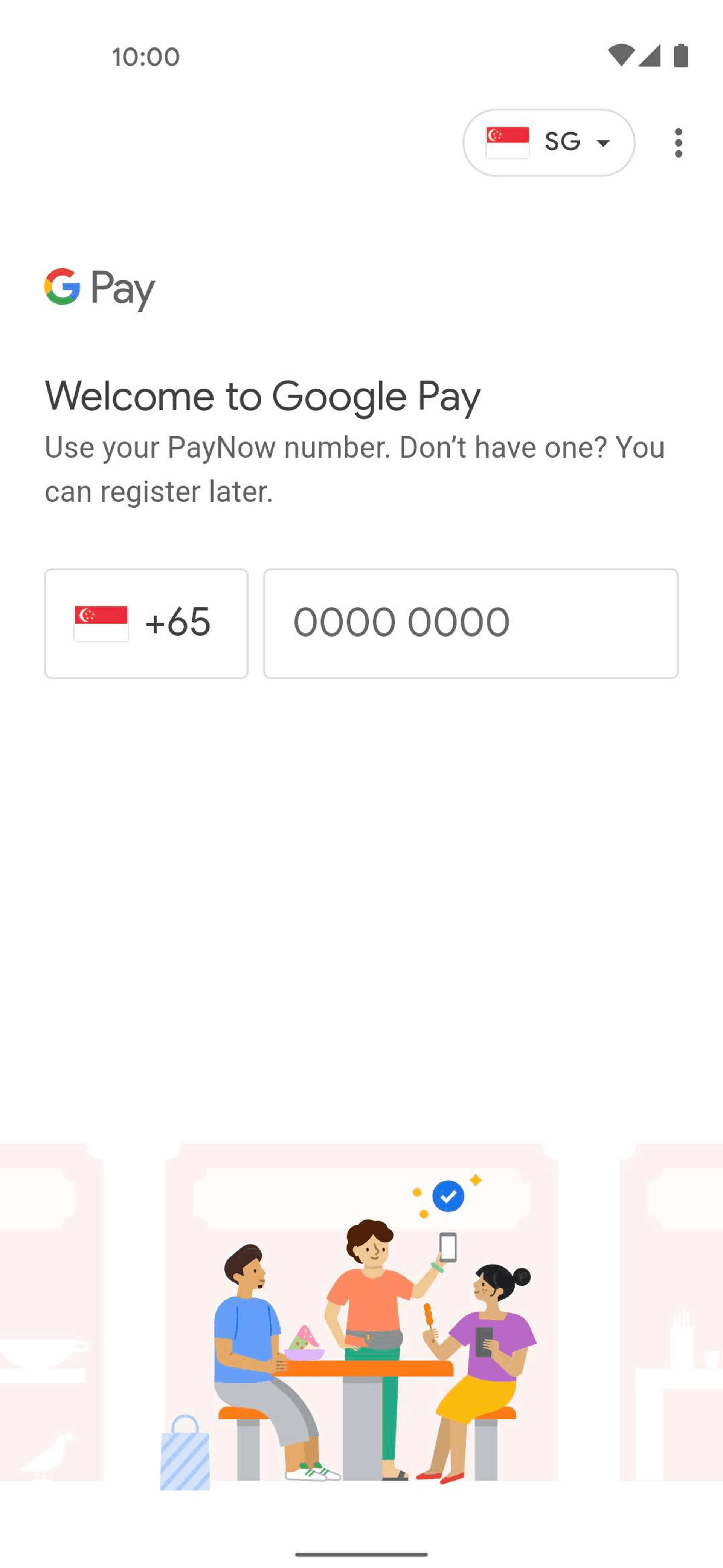 Google Pay Android Finance interface screenshot 2
