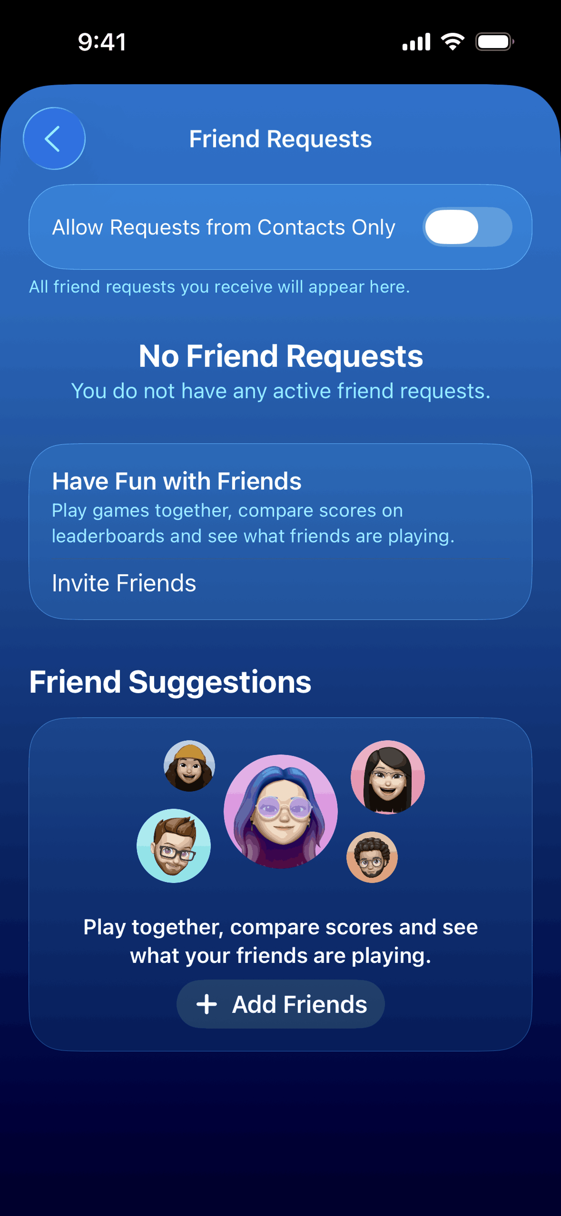 Apple Games iOS Entertainment interface screenshot 18