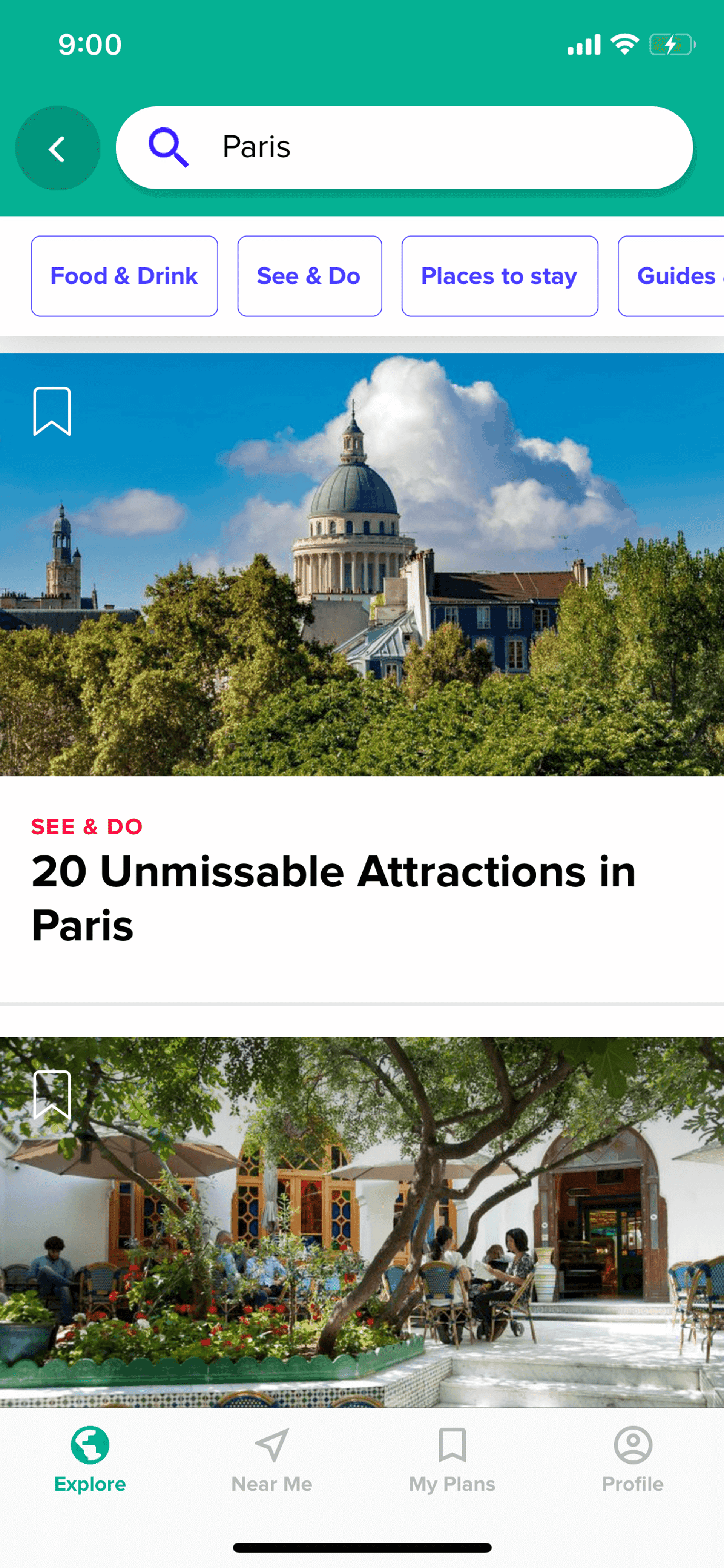 Culture Trip iOS Travel & Transportation interface screenshot 21
