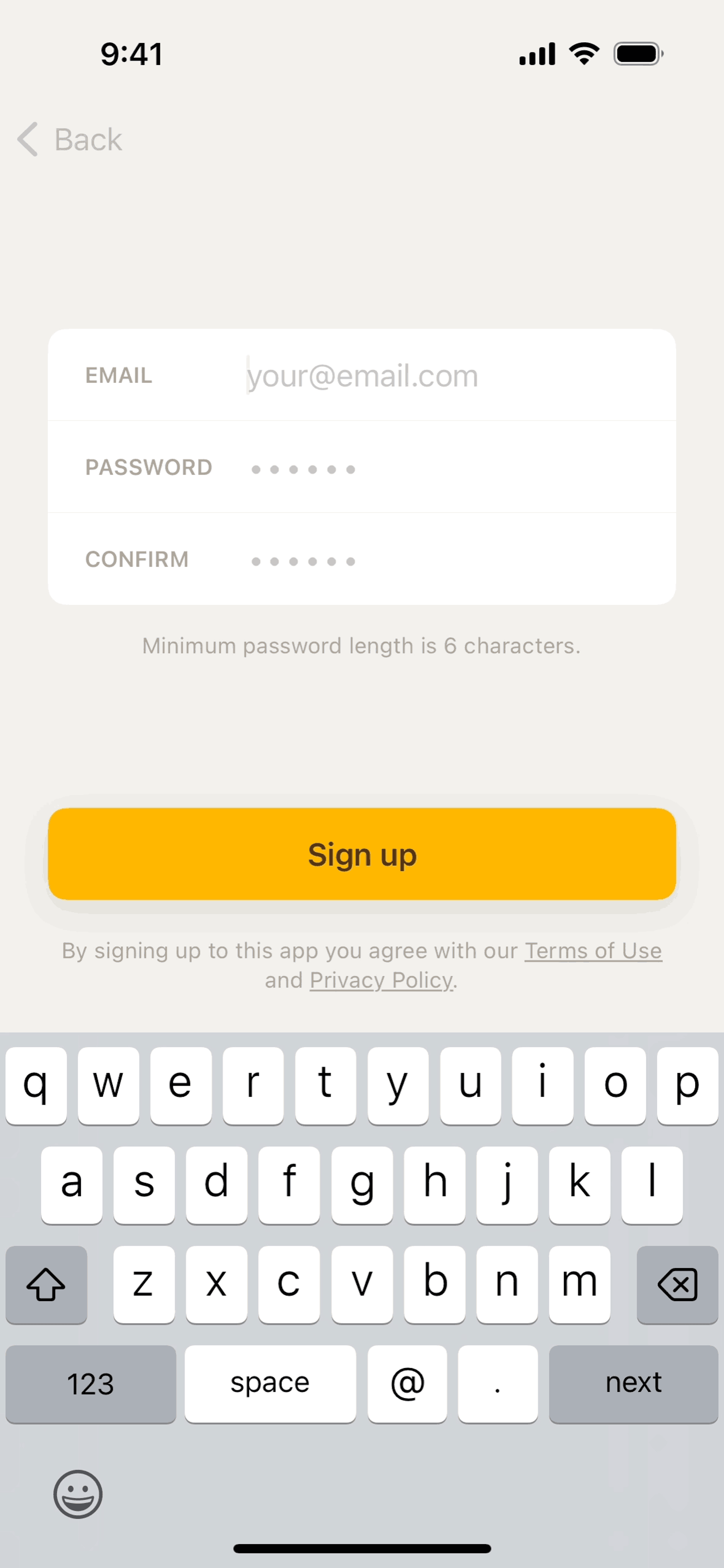 5 Minute Journal iOS Health & Fitness interface screenshot 19
