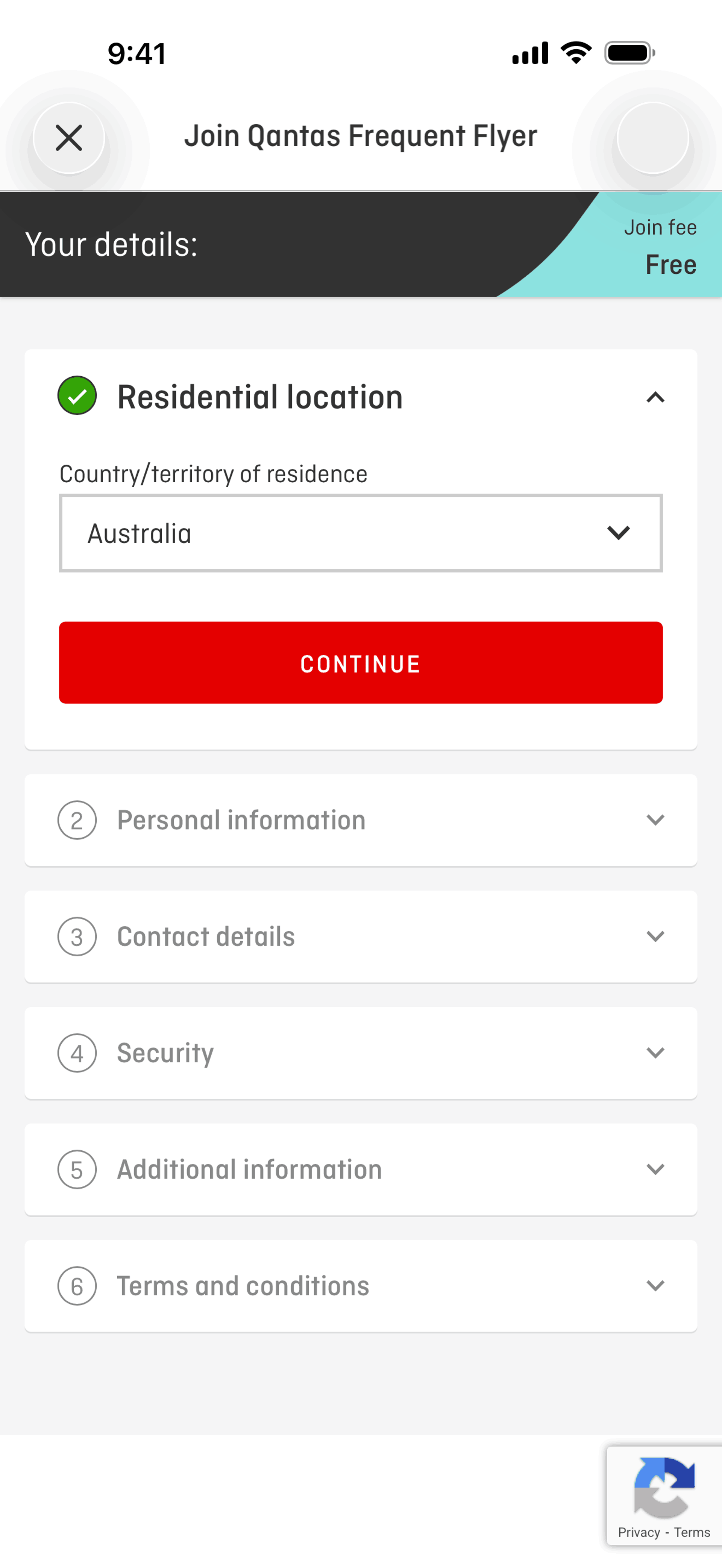 Qantas Airways iOS Travel & Transportation interface screenshot 16