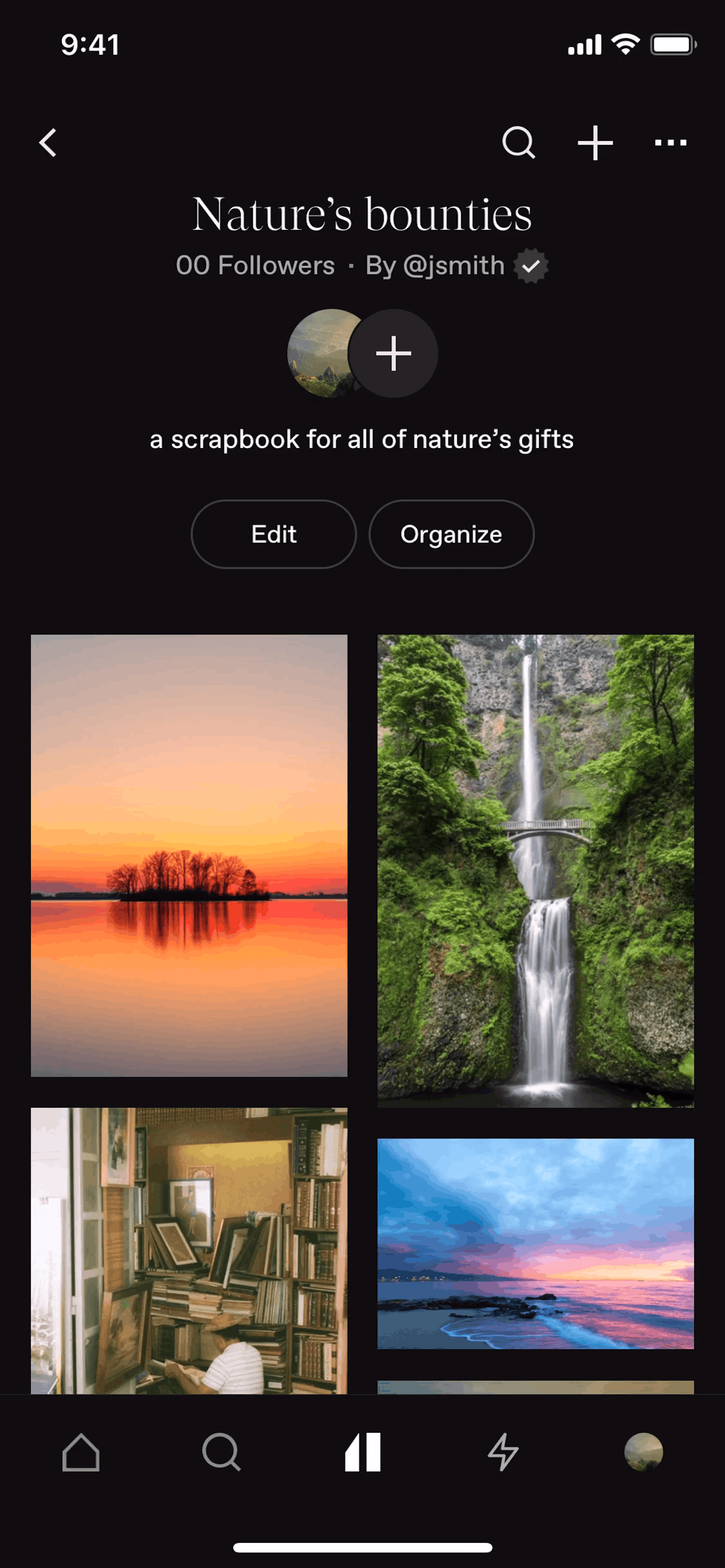 Cosmos iOS Photo & Video interface screenshot 2
