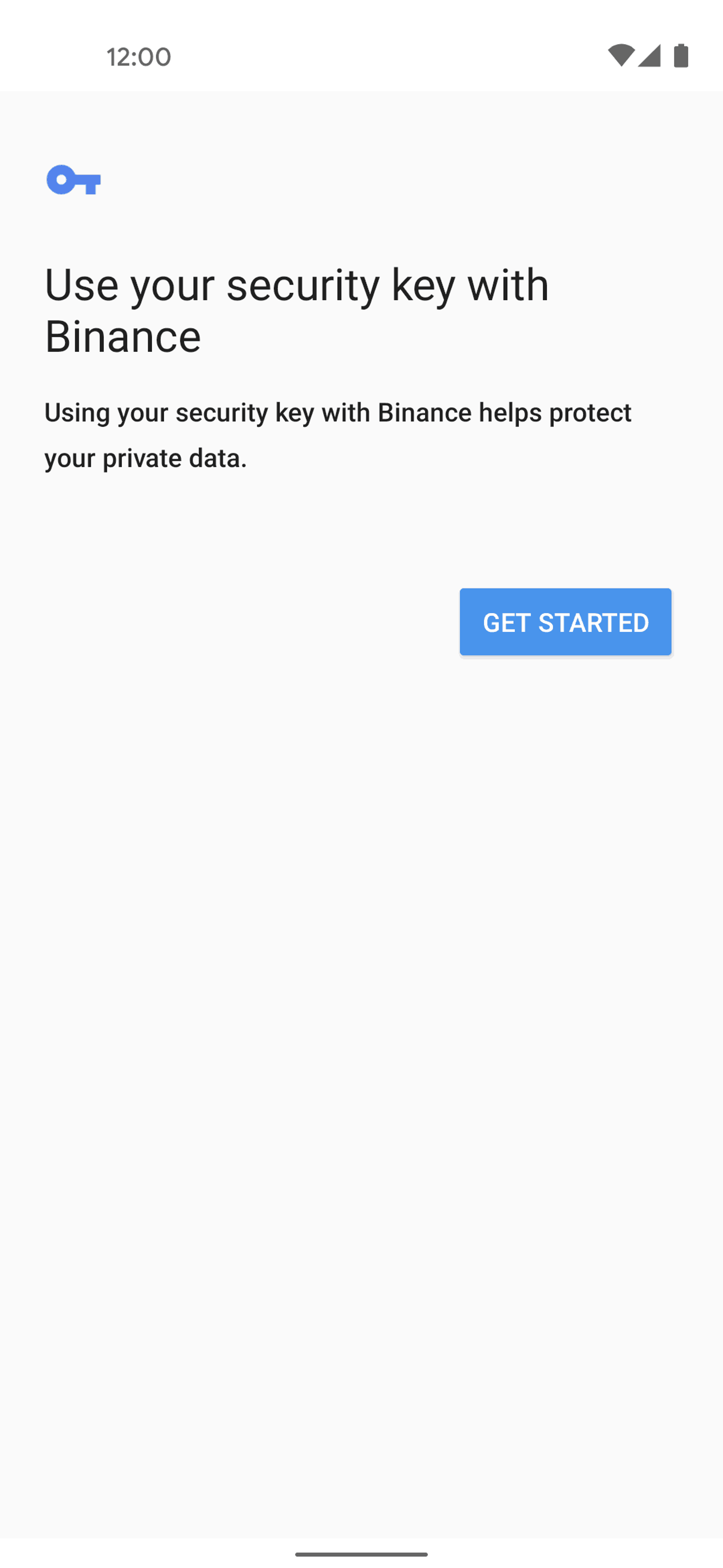 Binance Android Finance interface screenshot 16