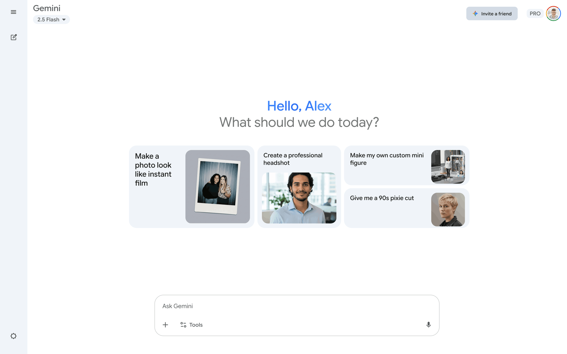 Google Gemini Web AI interface screenshot 18