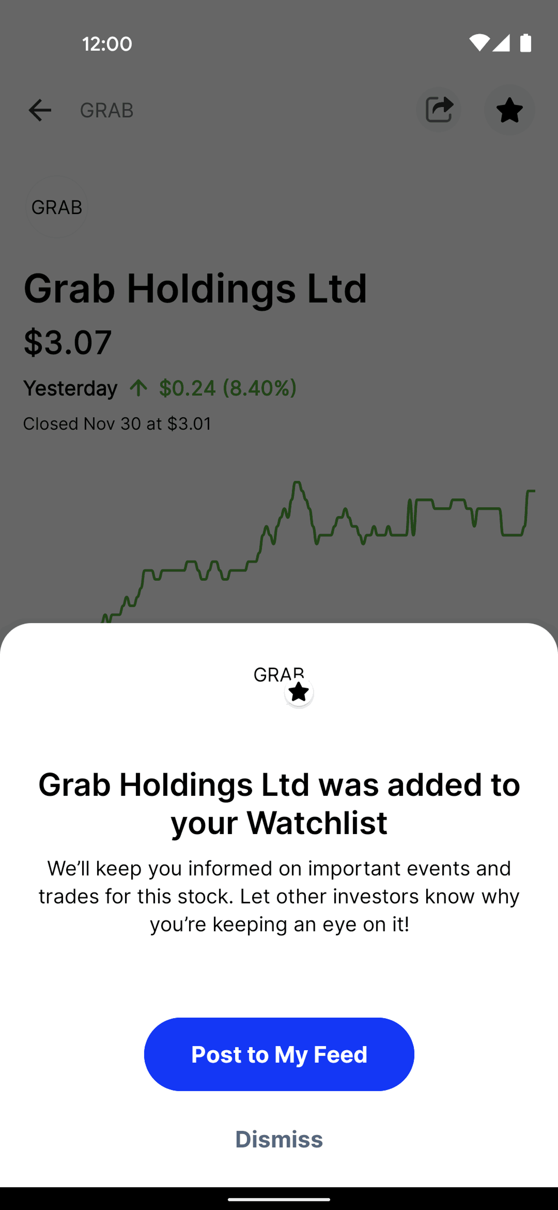 Public Android Finance interface screenshot 9