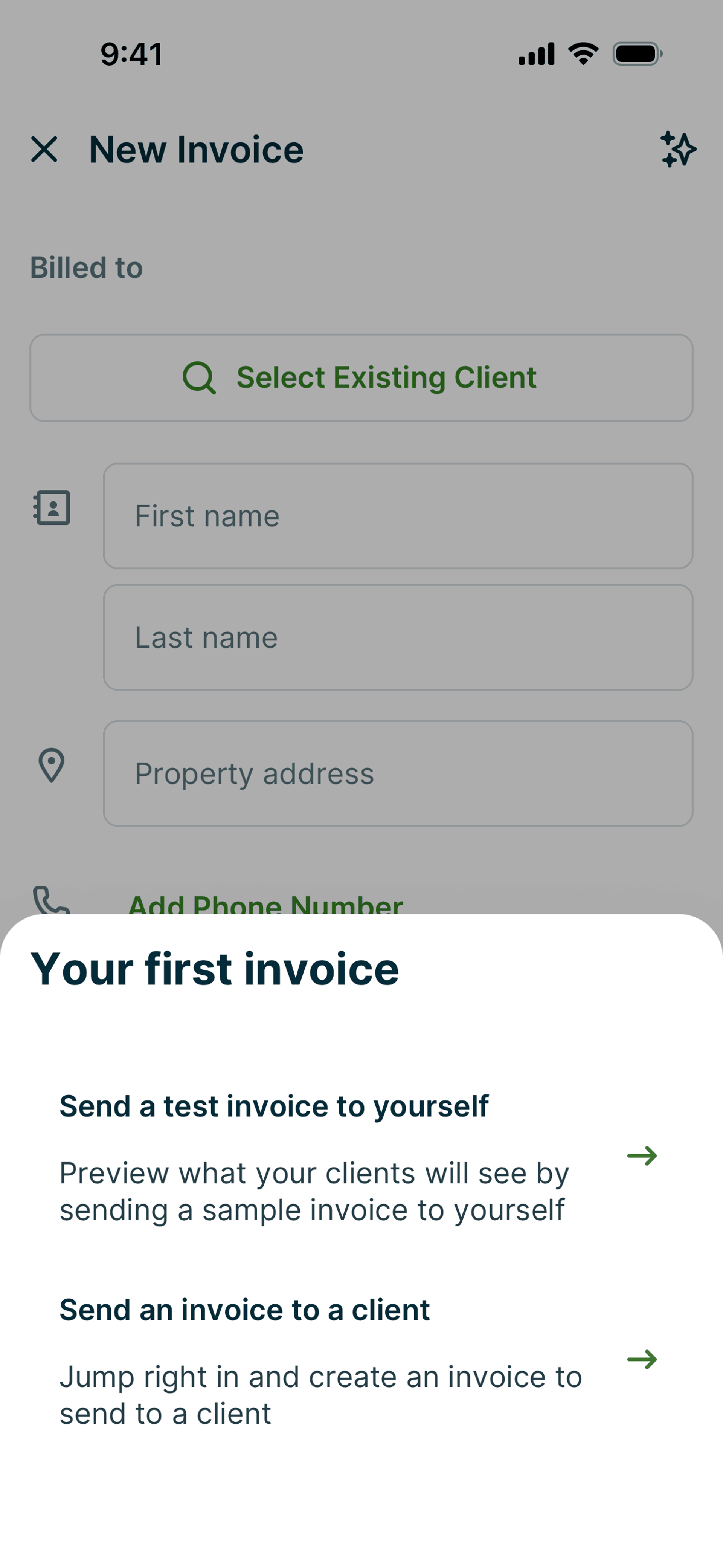 Jobber iOS Business interface screenshot 14