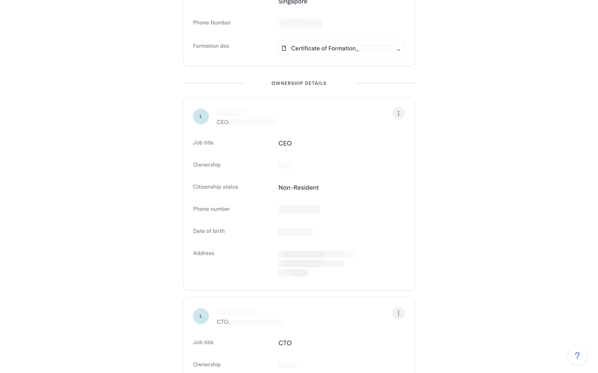 Mercury Web Finance interface screenshot 5