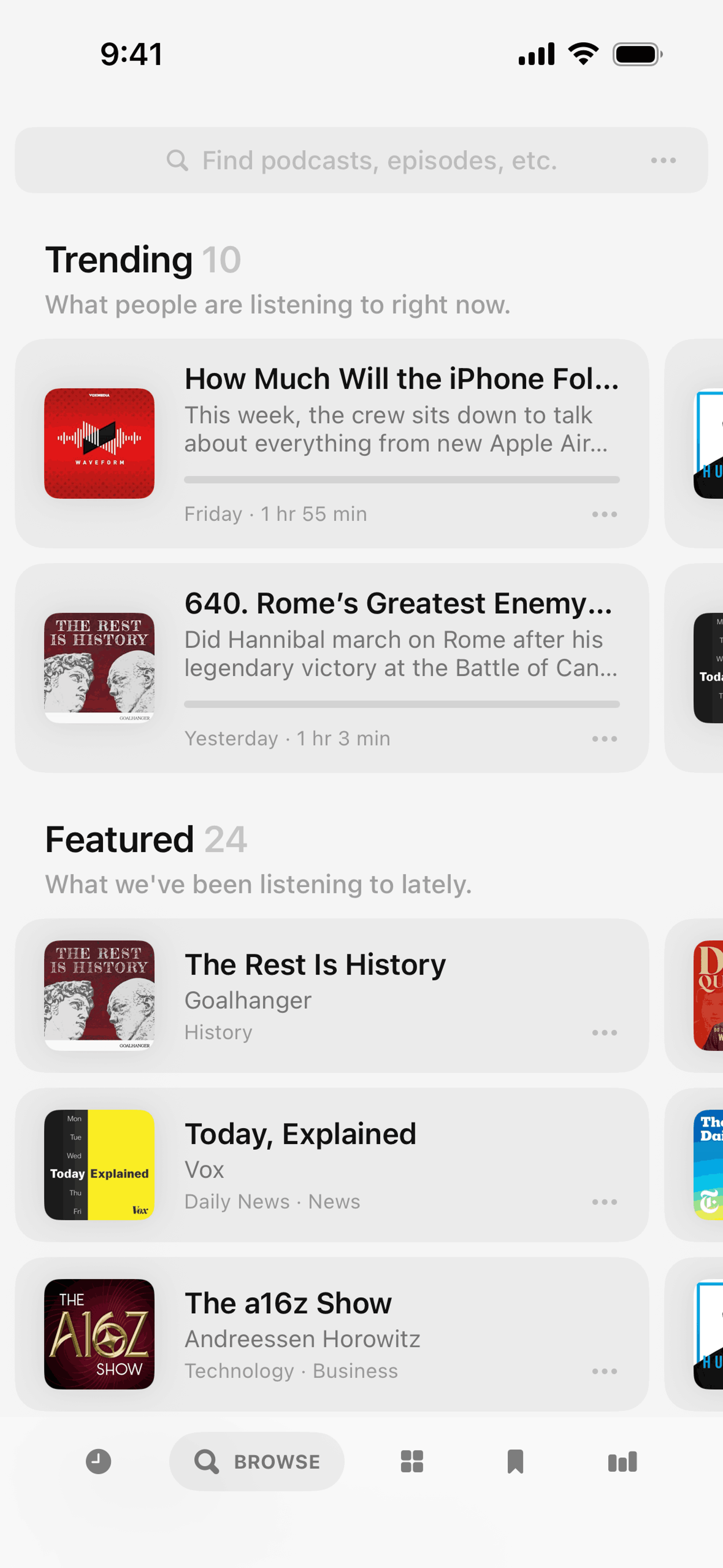 Neuecast iOS News interface screenshot 22