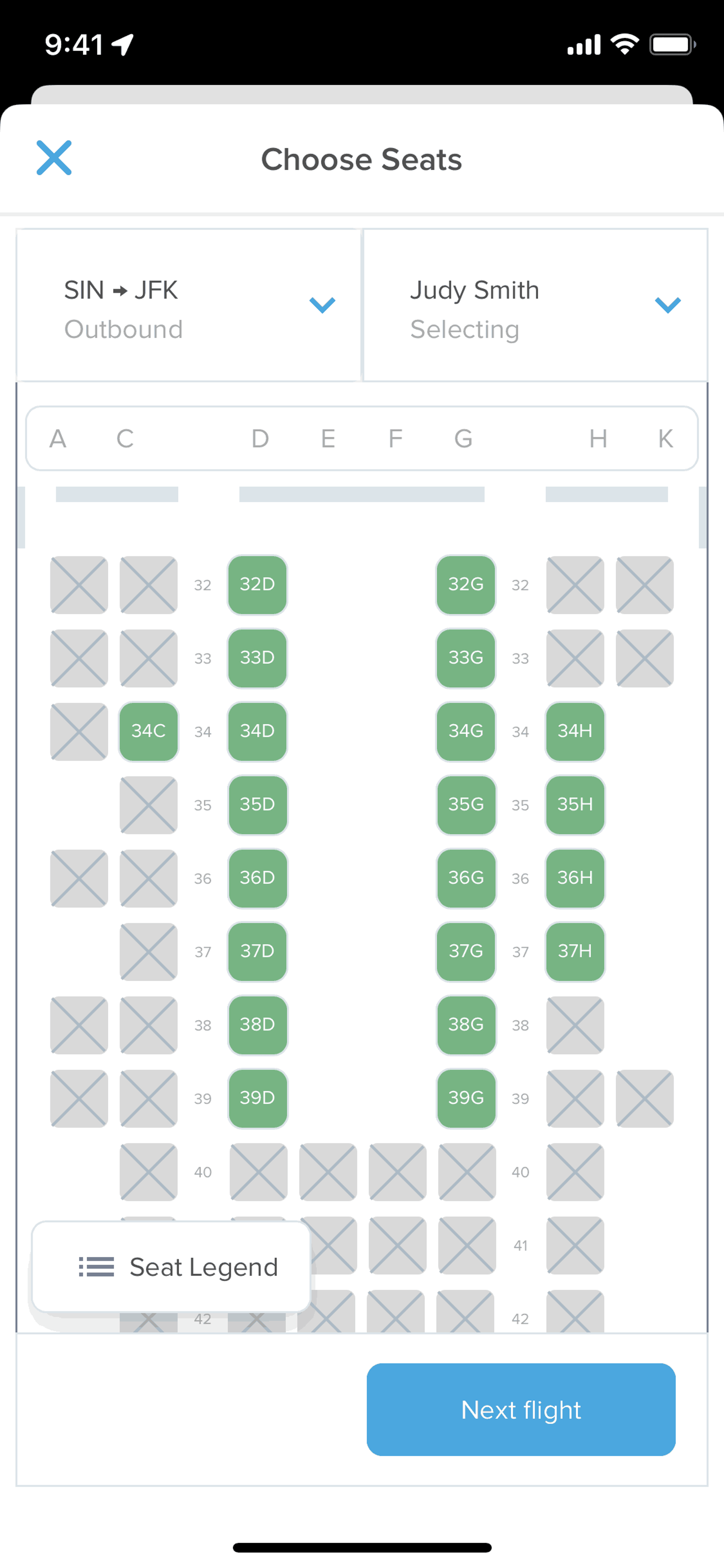 Hopper iOS Travel & Transportation interface screenshot 15