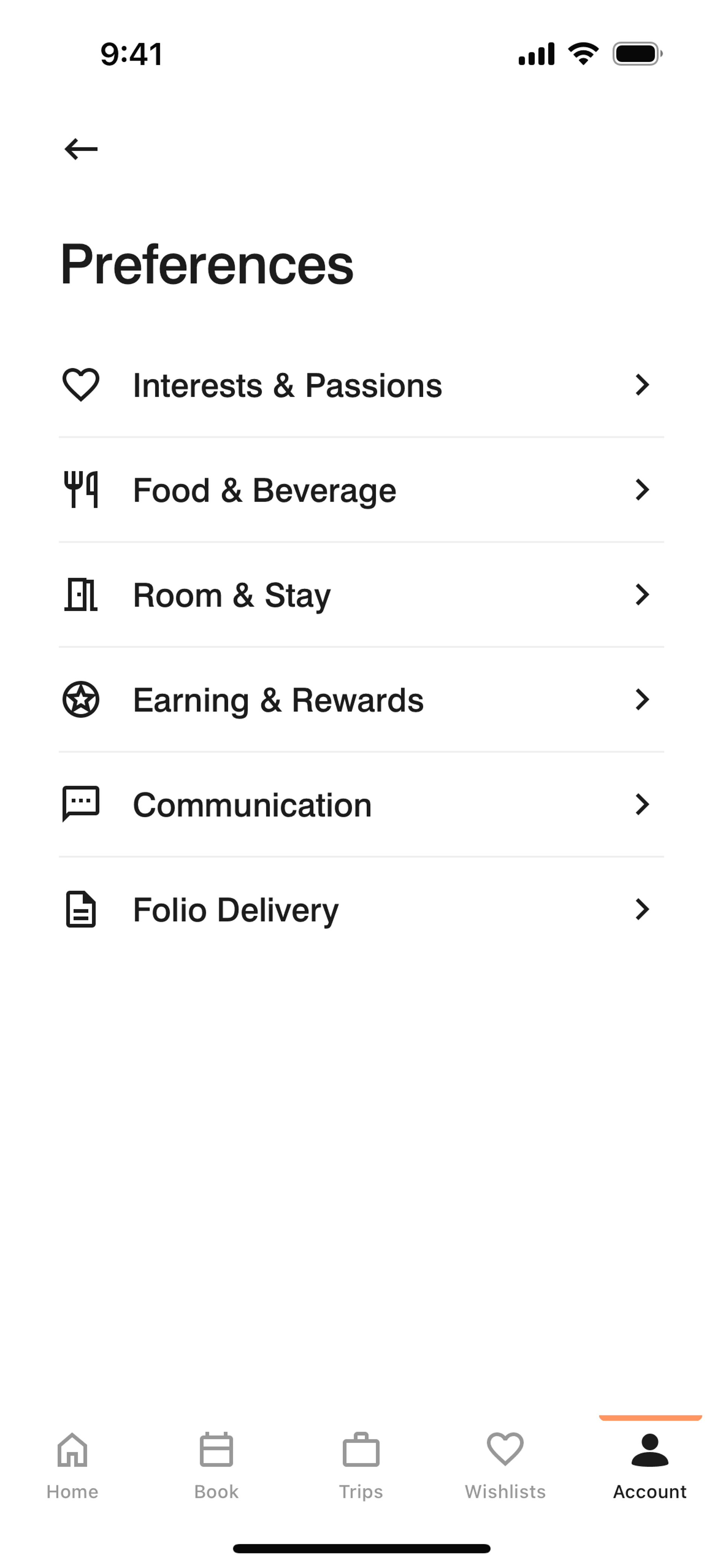 Marriott Bonvoy iOS Travel & Transportation interface screenshot 24