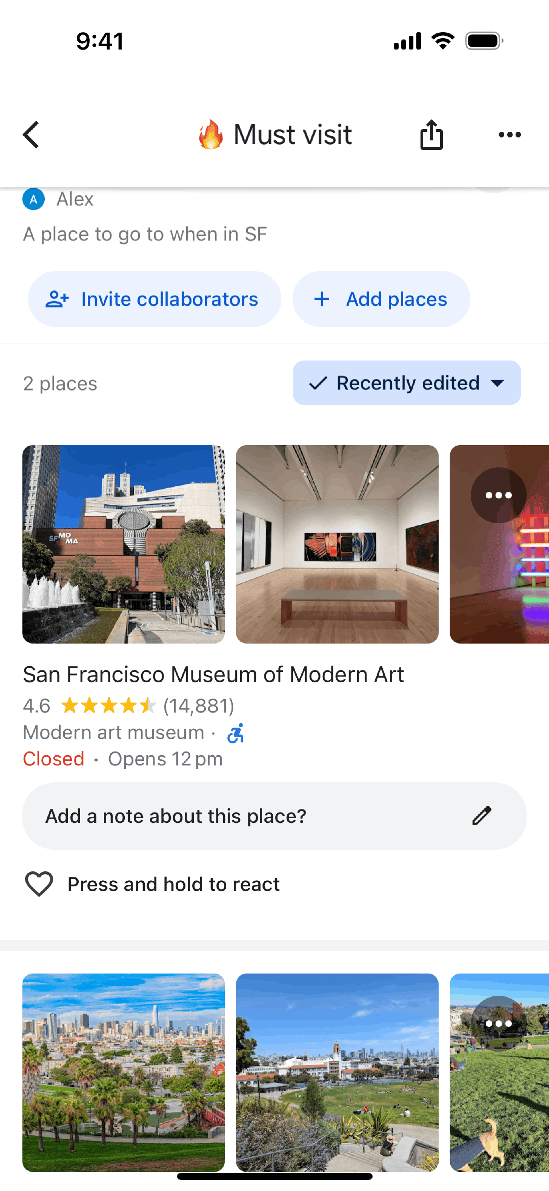 Google Maps iOS Maps & Navigation interface screenshot 6