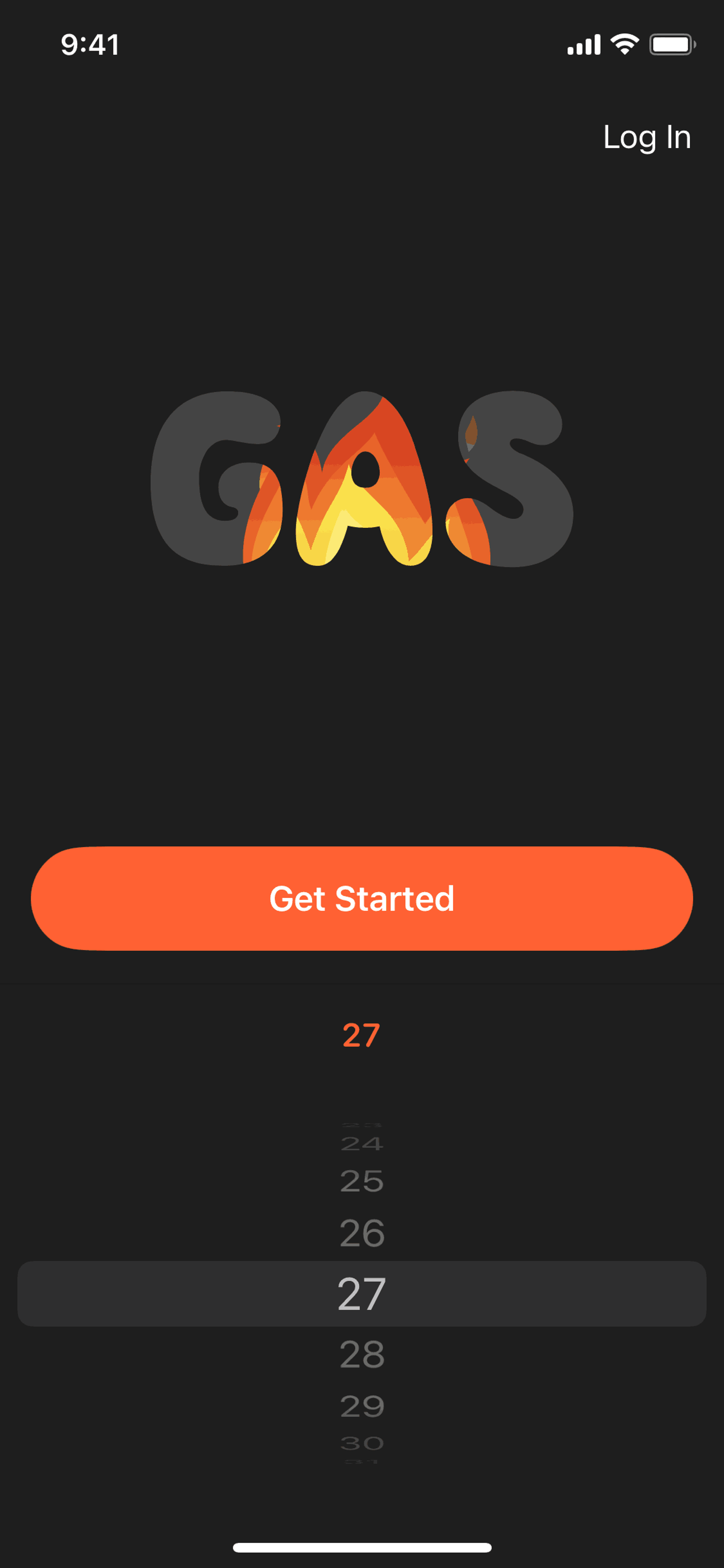 Gas iOS Social Networking interface screenshot 24