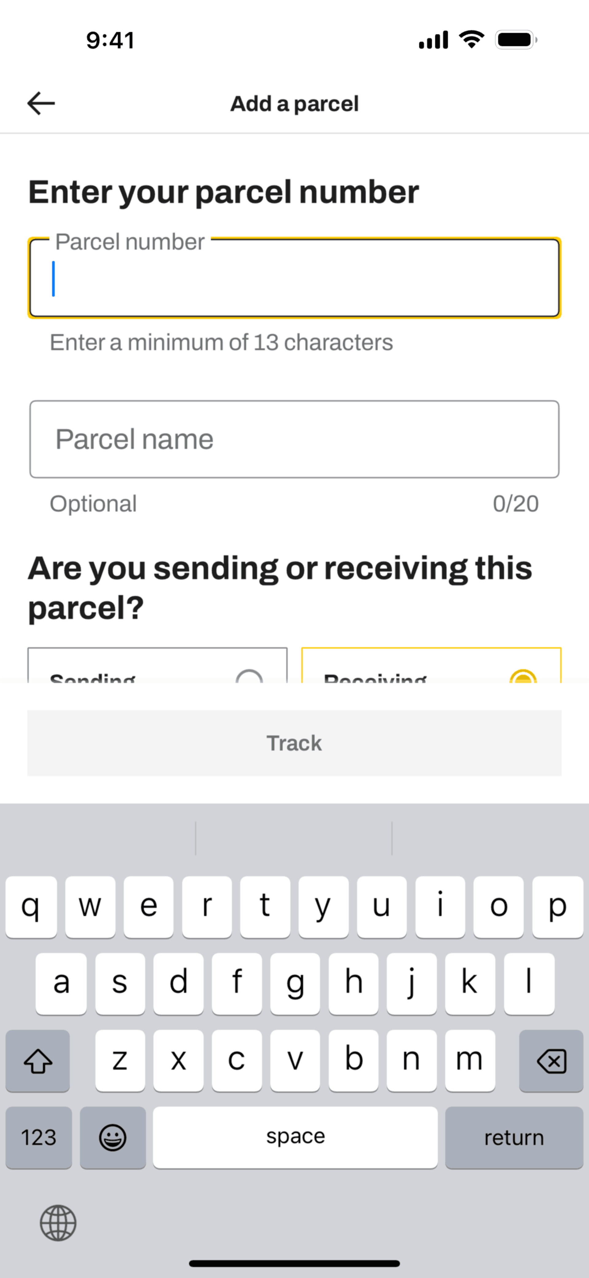 InPost UK iOS Shopping interface screenshot 4