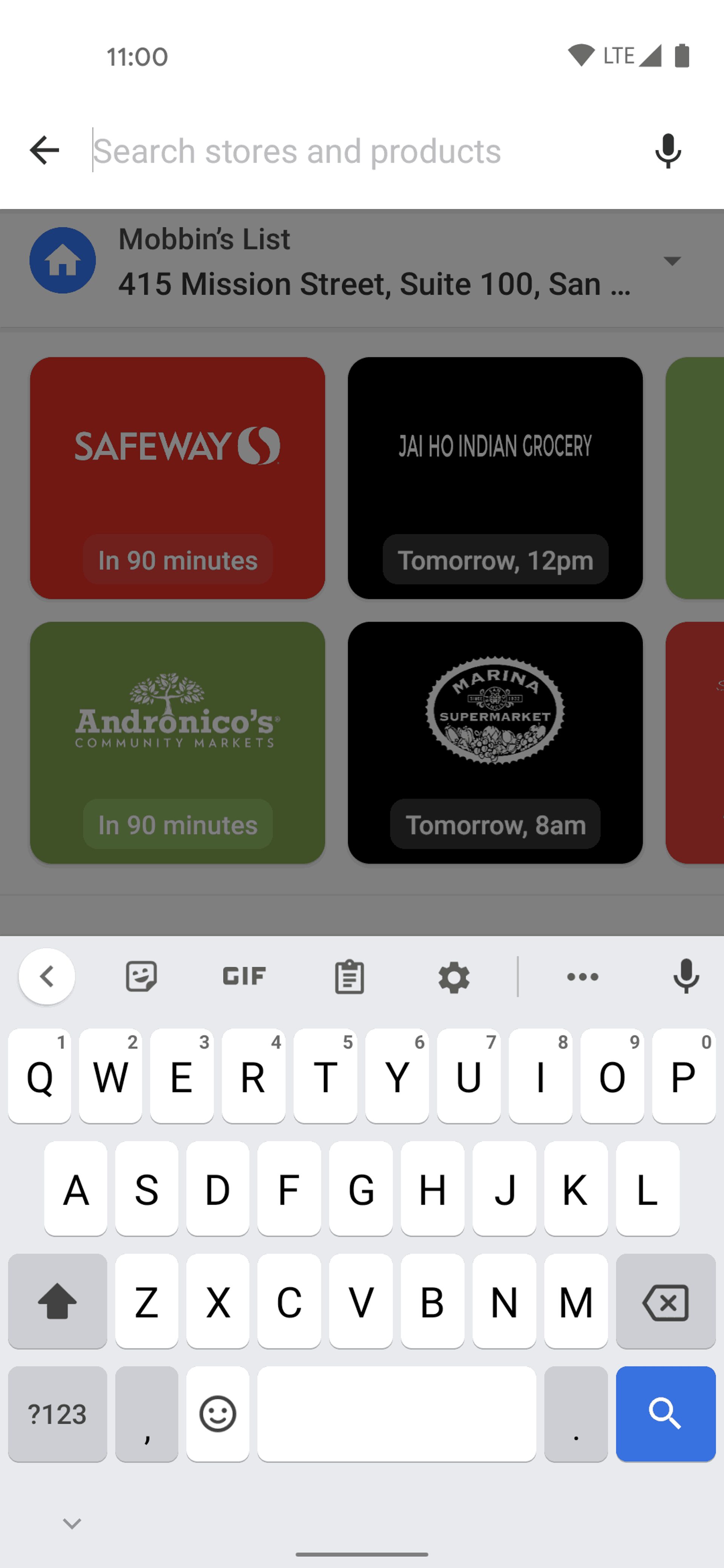 Cornershop Android Food & Drink interface screenshot 16