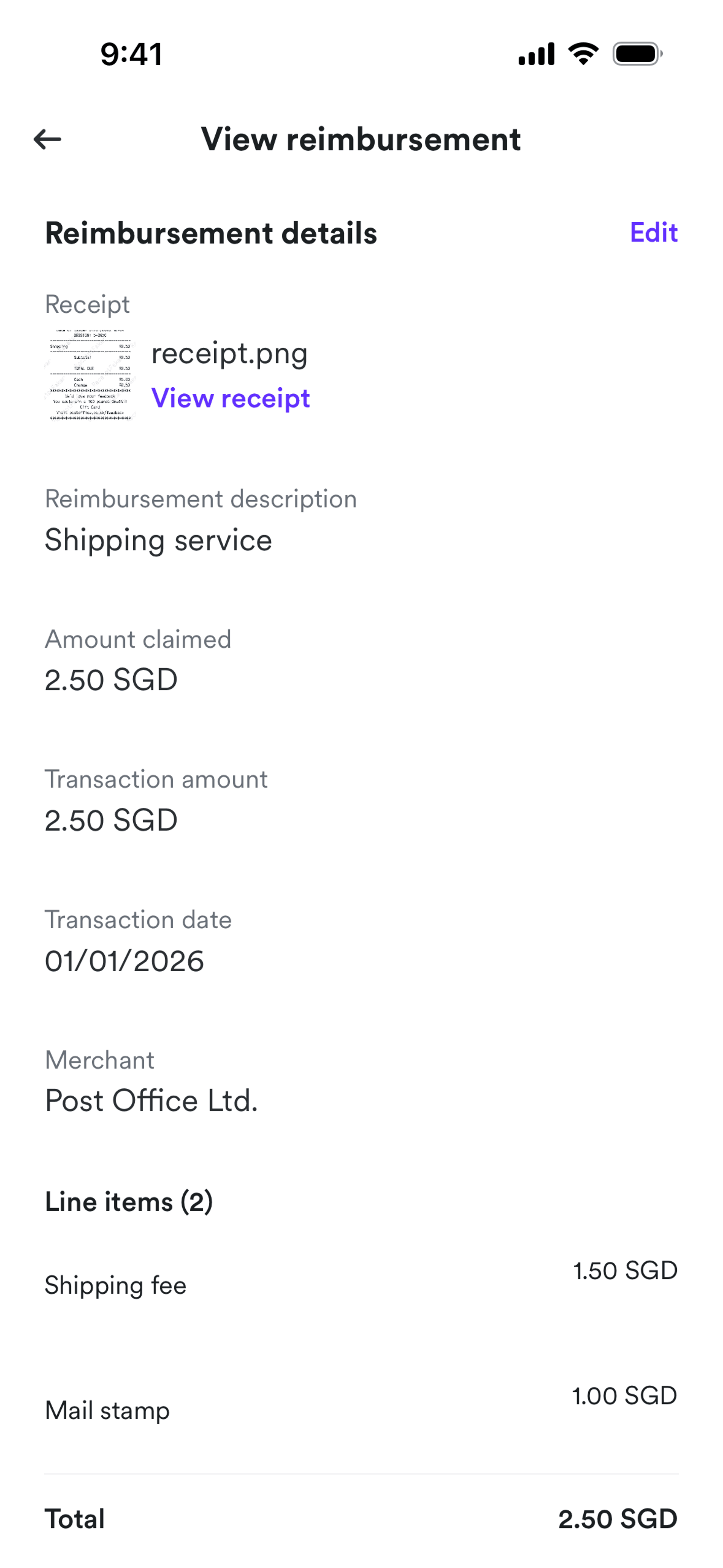 Airwallex iOS Finance interface screenshot 14