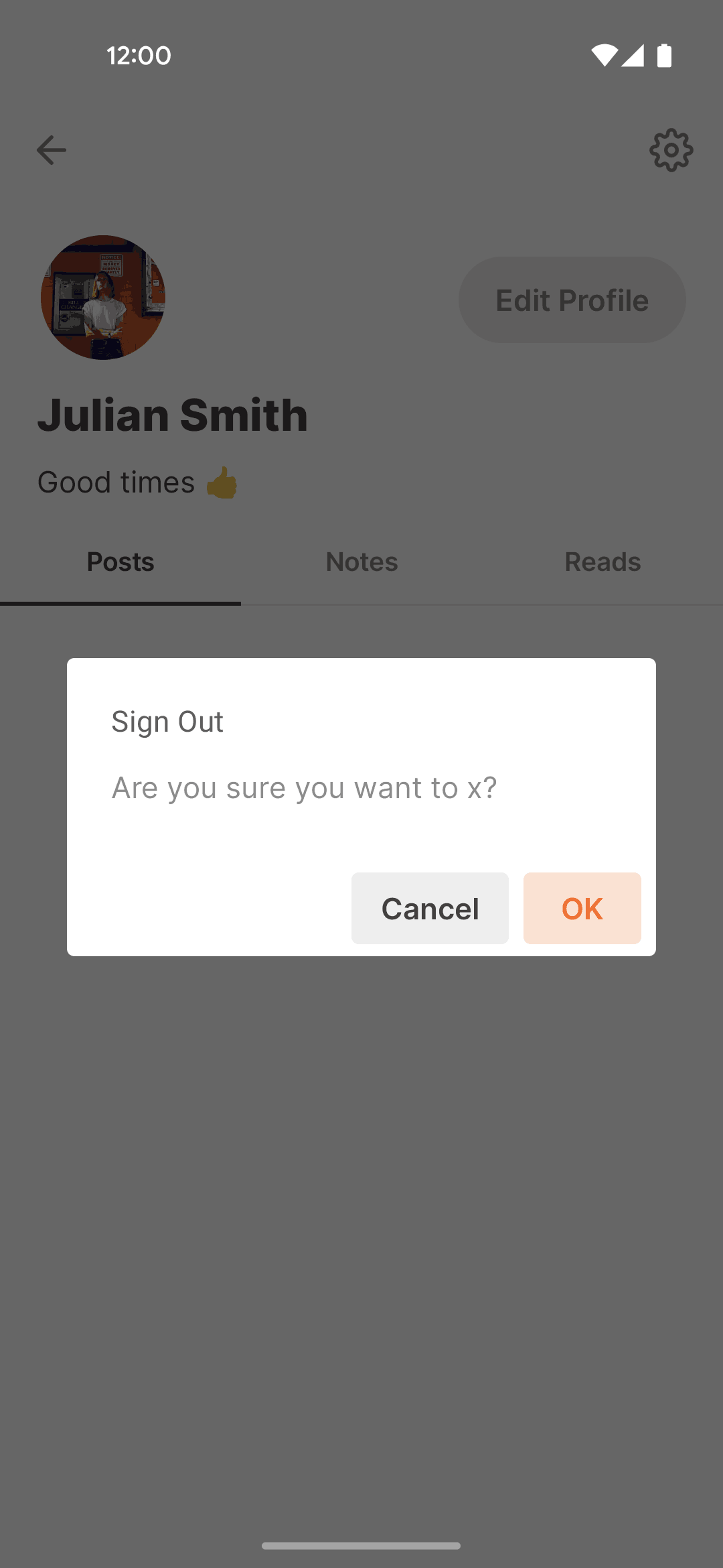 Substack Android News interface screenshot 20