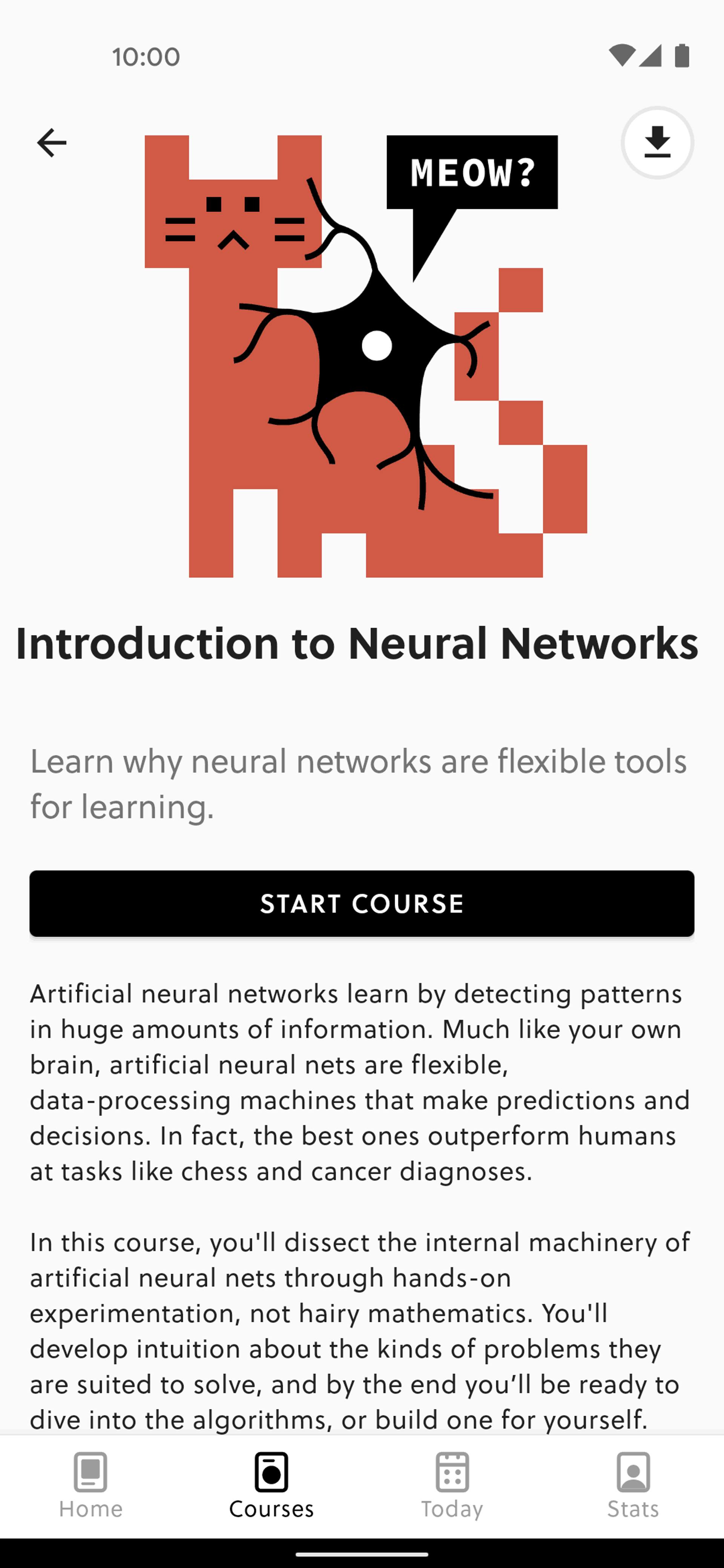 Brilliant Android Education interface screenshot 24