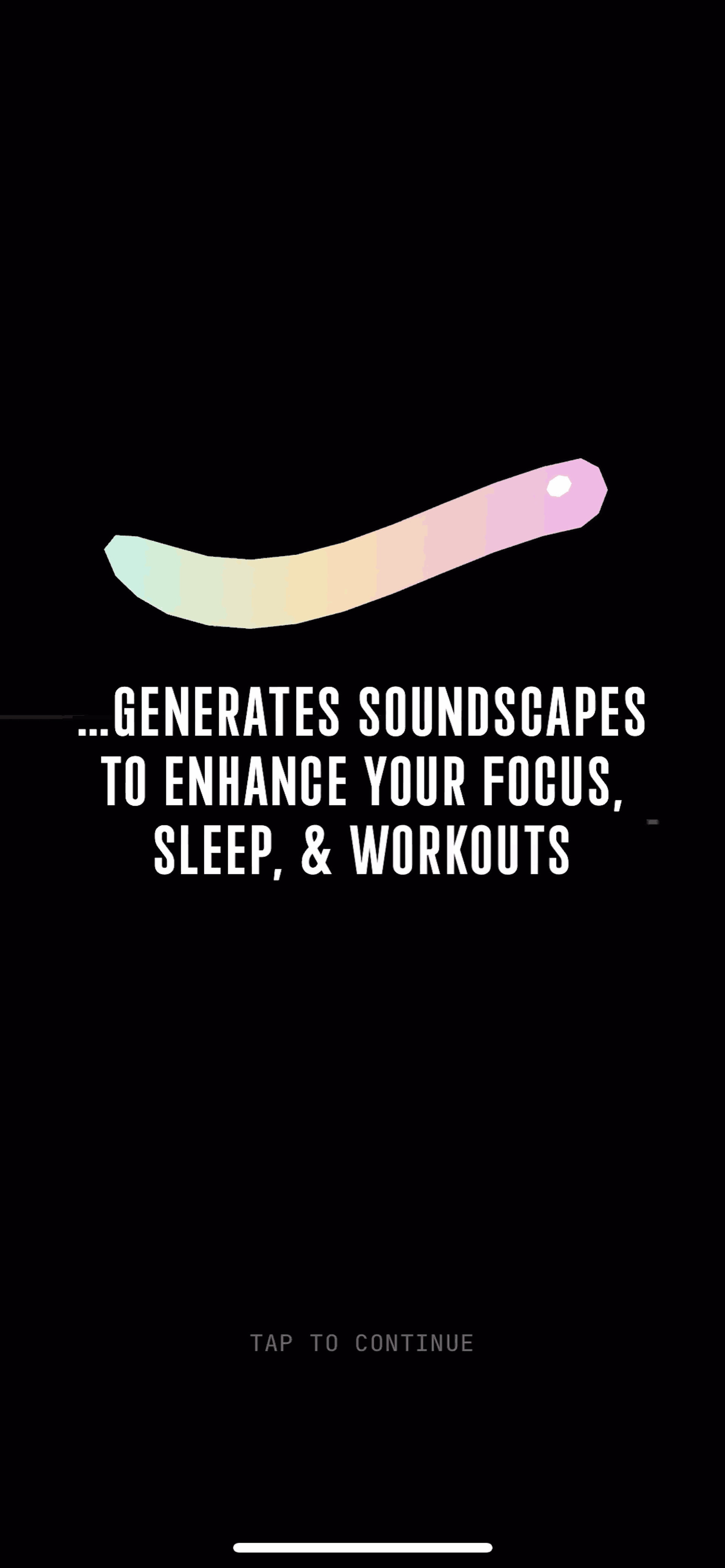 (Not Boring) Vibes iOS Health & Fitness interface screenshot 9