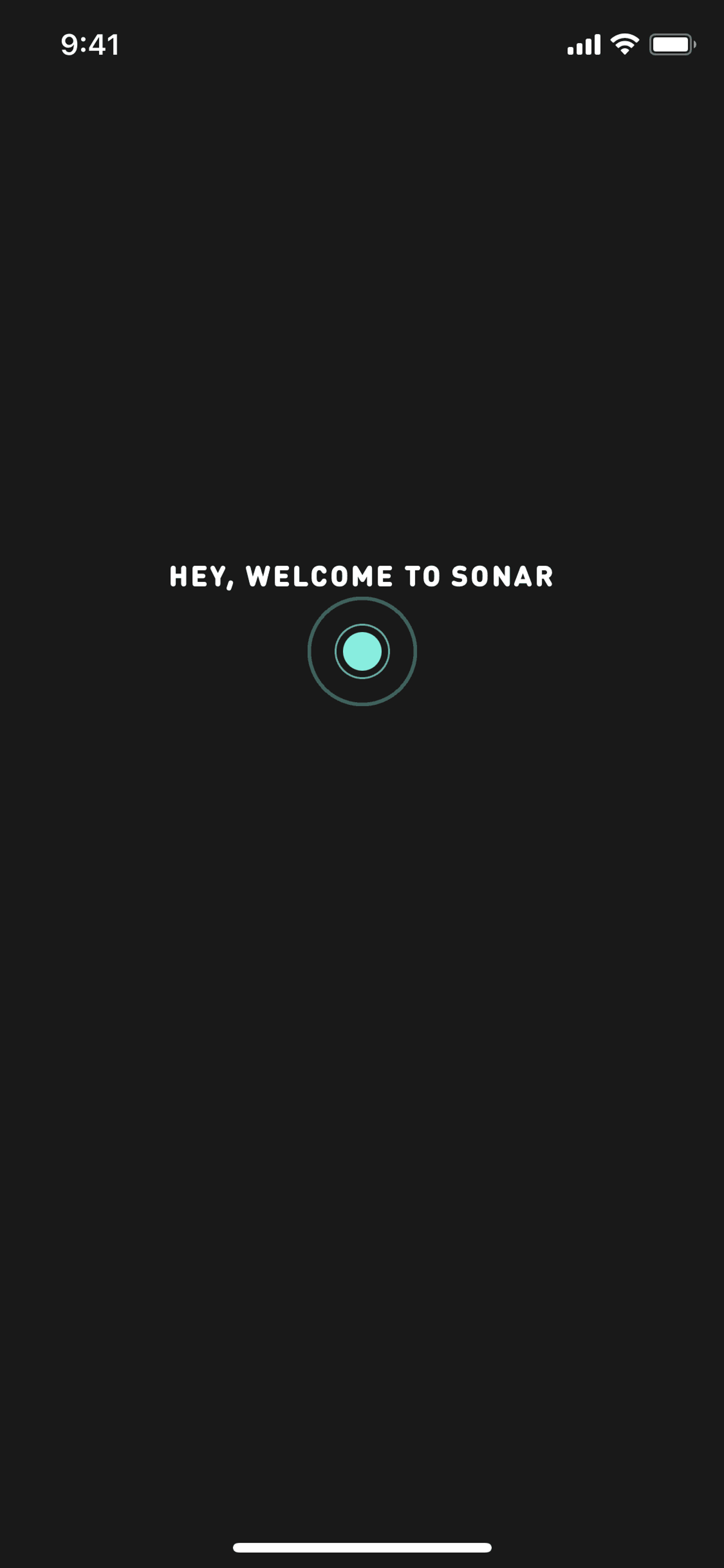 Sonar iOS Social Networking interface screenshot 4