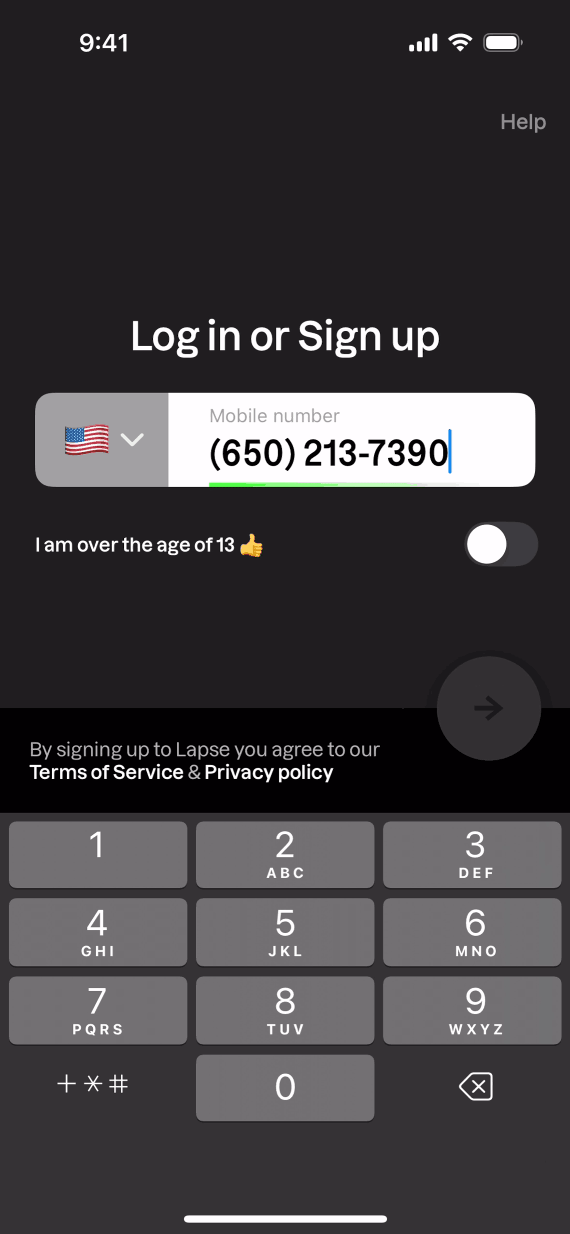 Lapse iOS Photo & Video interface screenshot 6