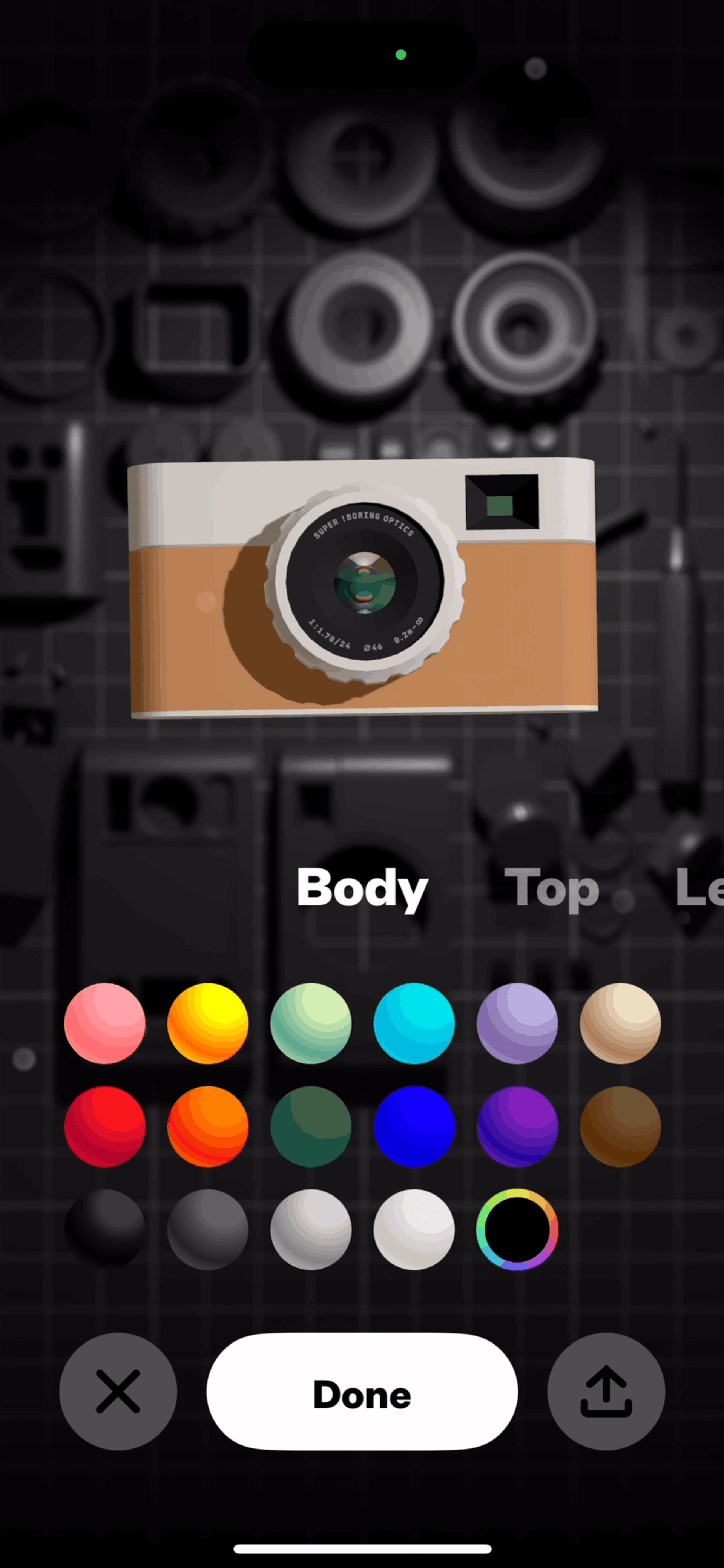 (Not Boring) Camera iOS Photo & Video interface screenshot 7