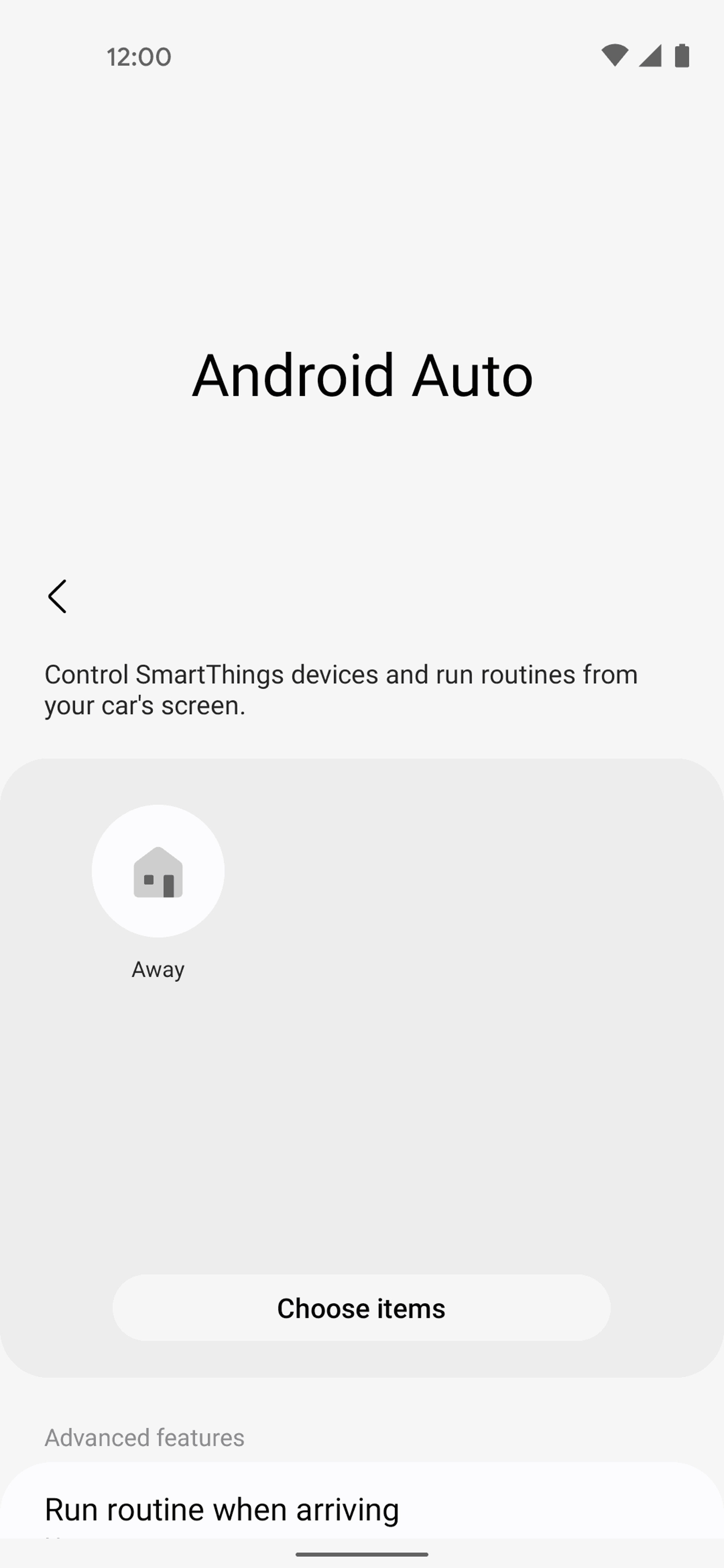 SmartThings Android Productivity interface screenshot 16