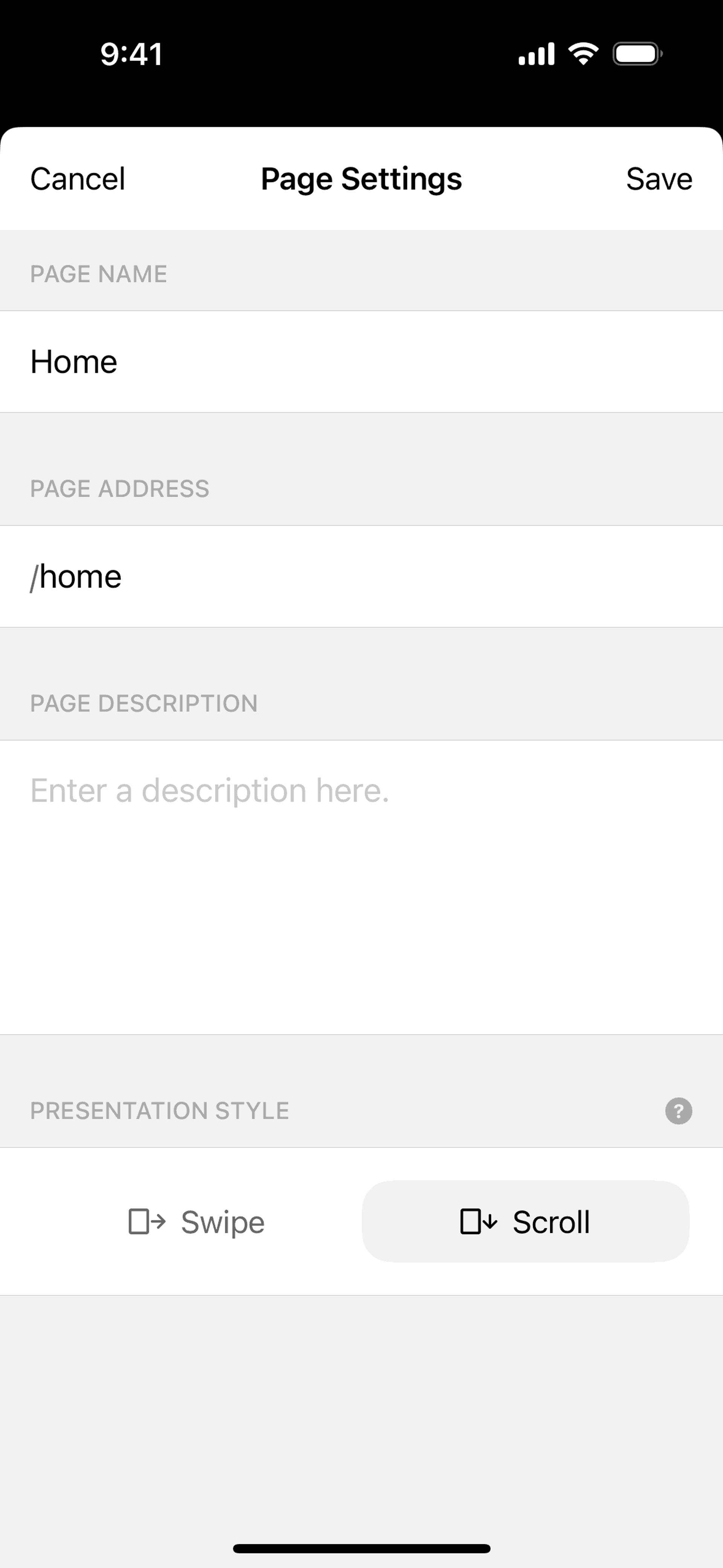 Universe iOS Productivity interface screenshot 23