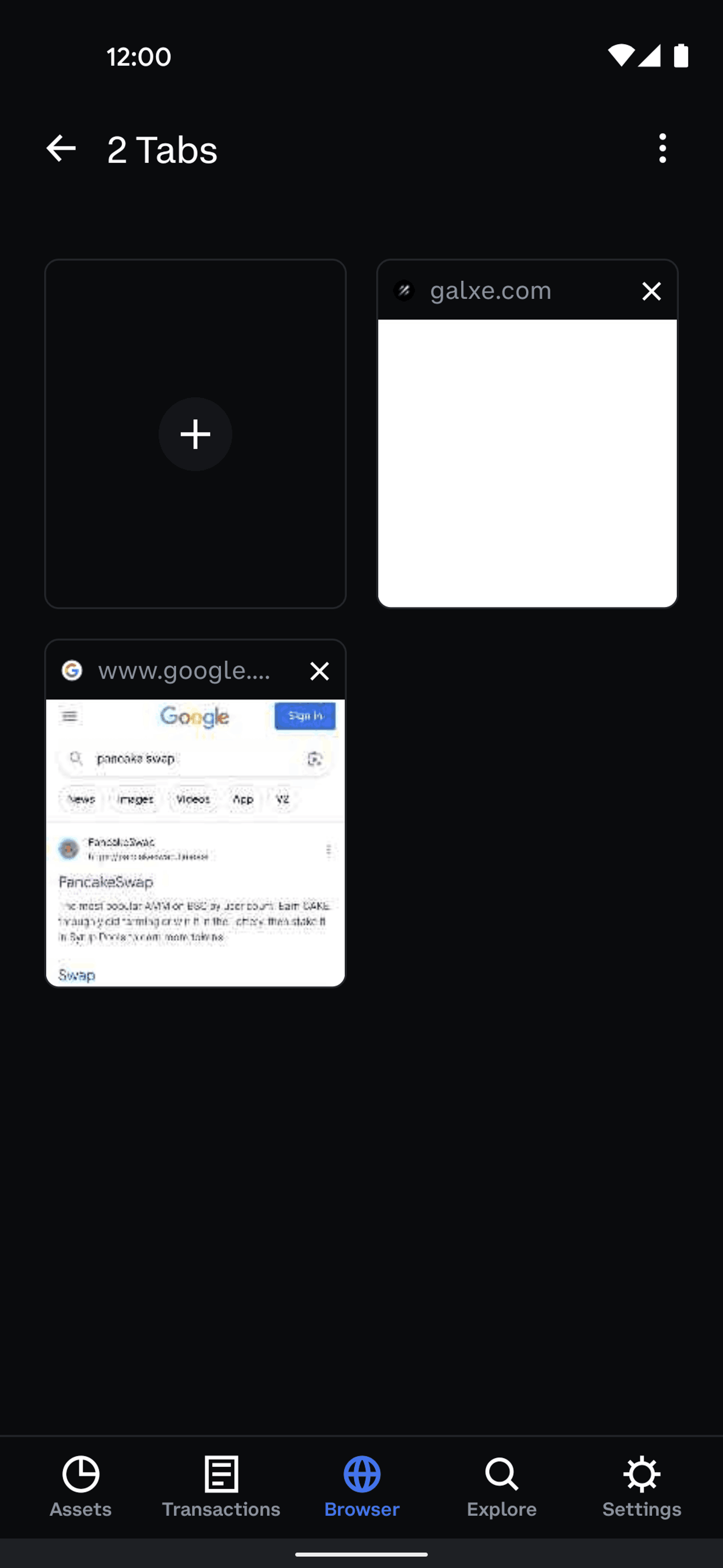 Coinbase Wallet Android Finance interface screenshot 24