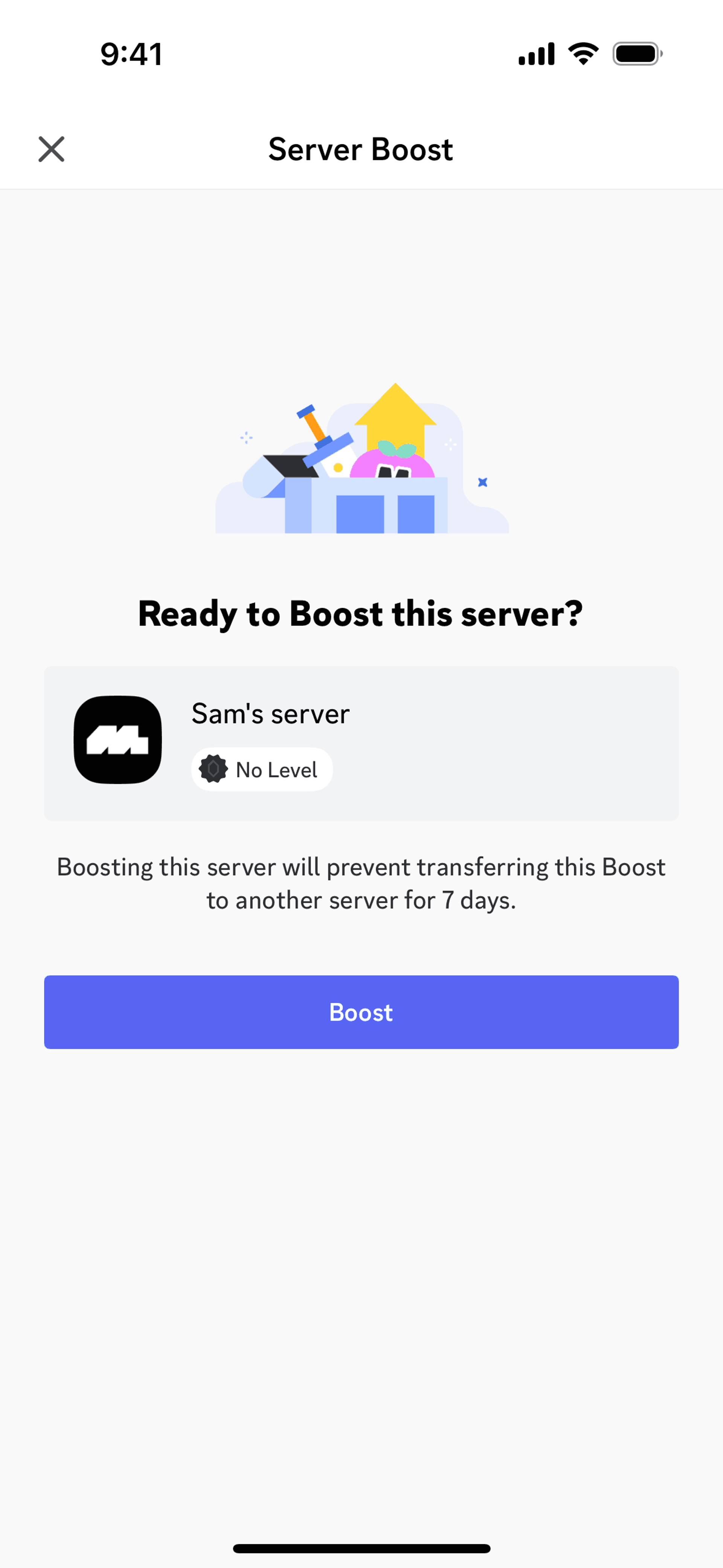 Discord iOS Social Networking interface screenshot 10